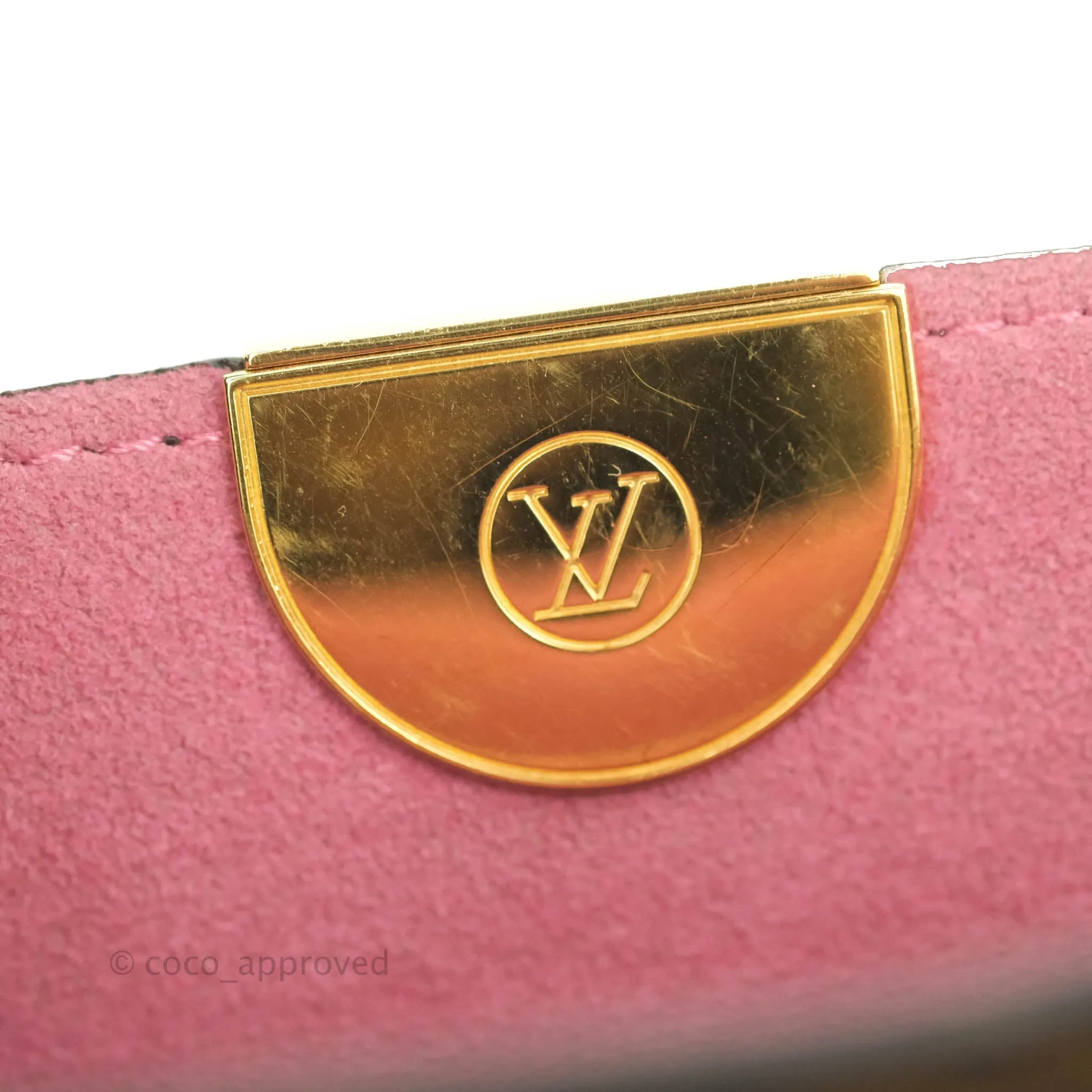 Louis Vuitton Flandrin Monogram Navy Burgundy Tote Bag