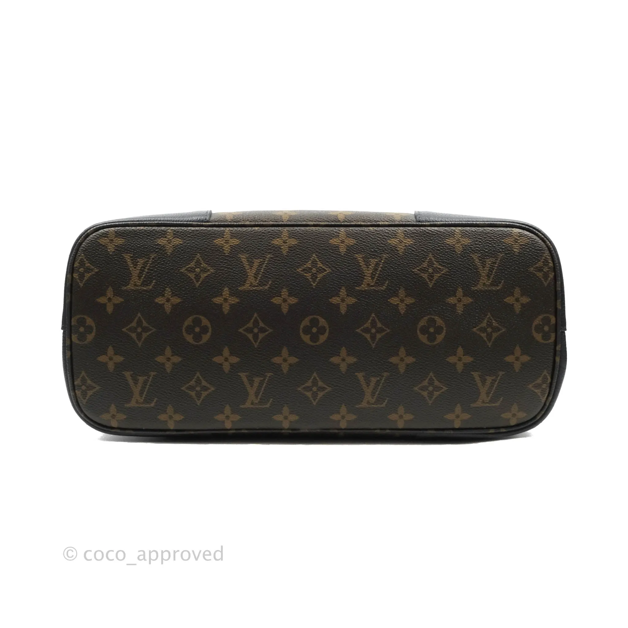 Louis Vuitton Flandrin Monogram Navy Burgundy Tote Bag