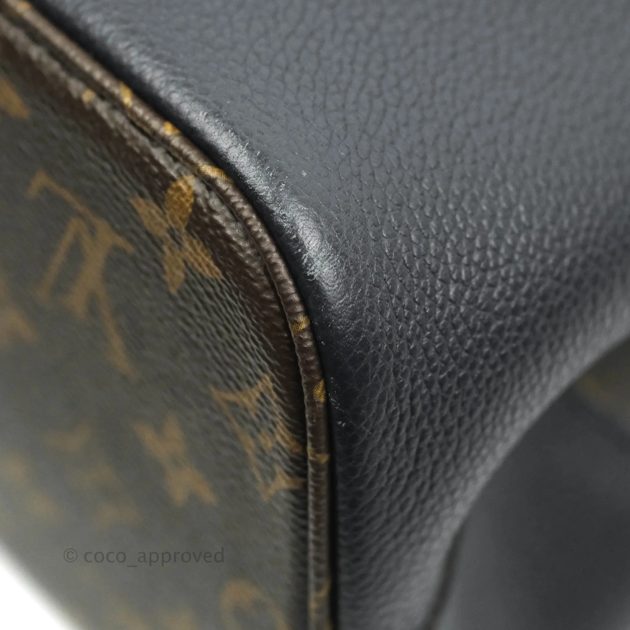Louis Vuitton Flandrin Monogram Navy Burgundy Tote Bag