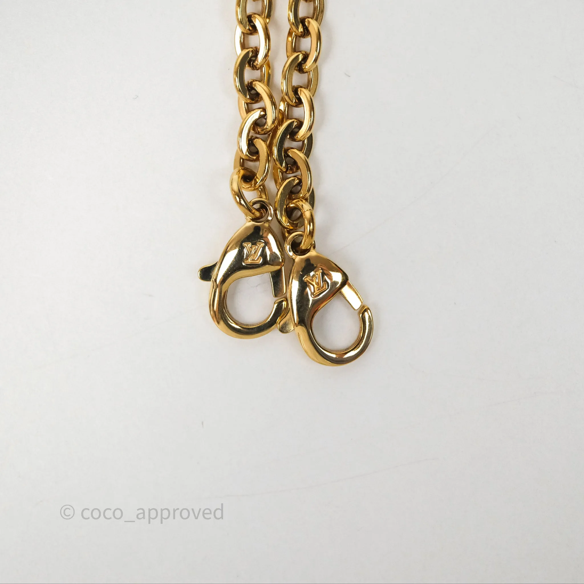 Louis Vuitton Flicie Pochette Clutch Monogram Canvas Gold Hardware