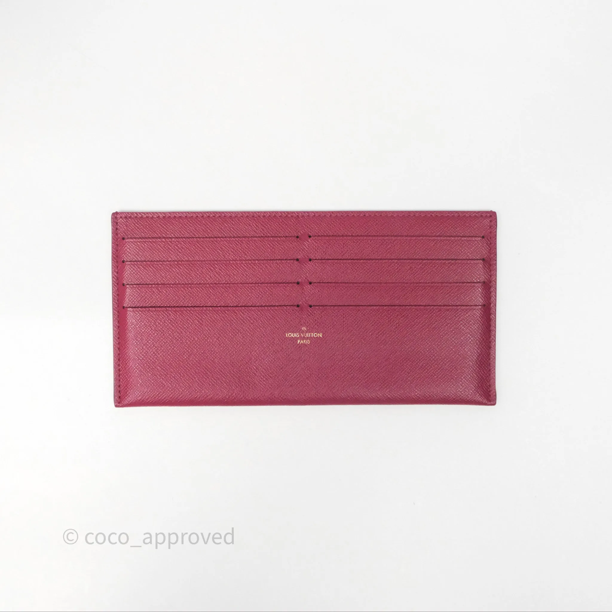 Louis Vuitton Flicie Pochette Clutch Monogram Canvas Gold Hardware