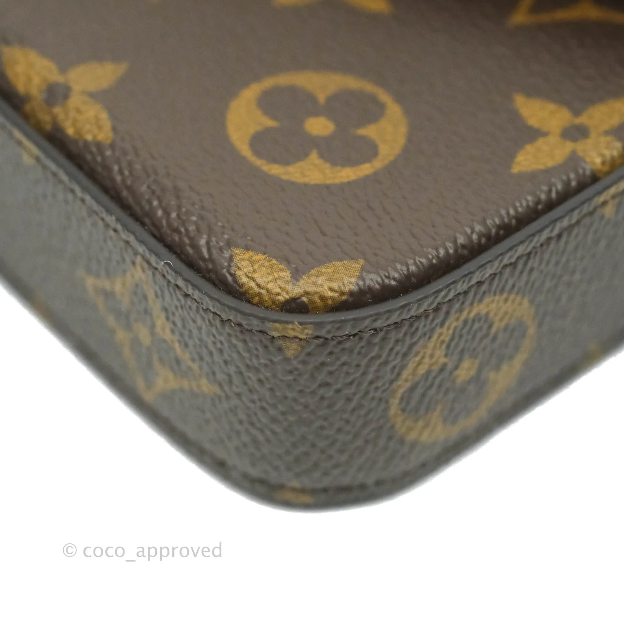 Louis Vuitton Flicie Pochette Monogram Canvas Fuchsia Pink