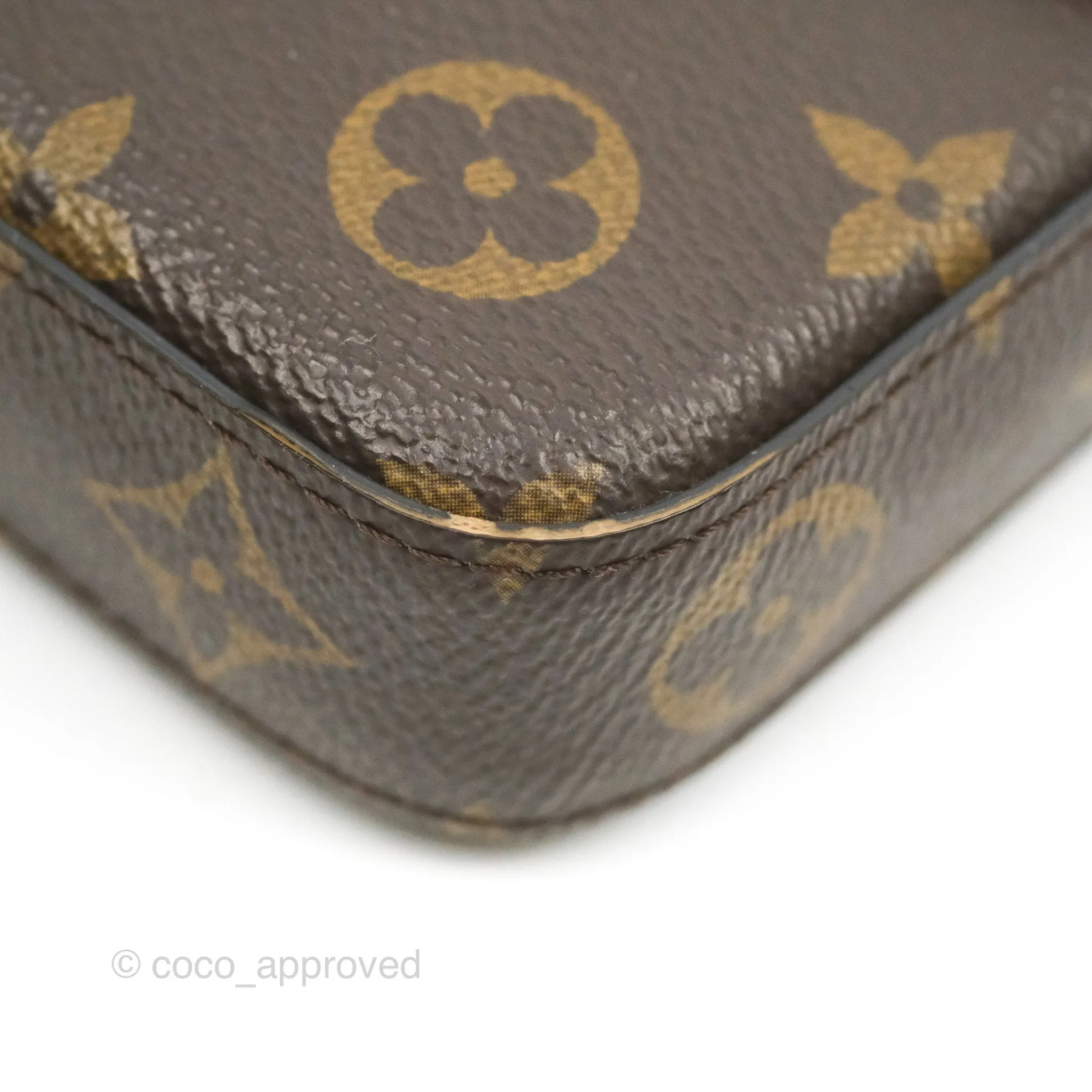 Louis Vuitton Flicie Pochette Monogram Canvas Fuchsia Pink