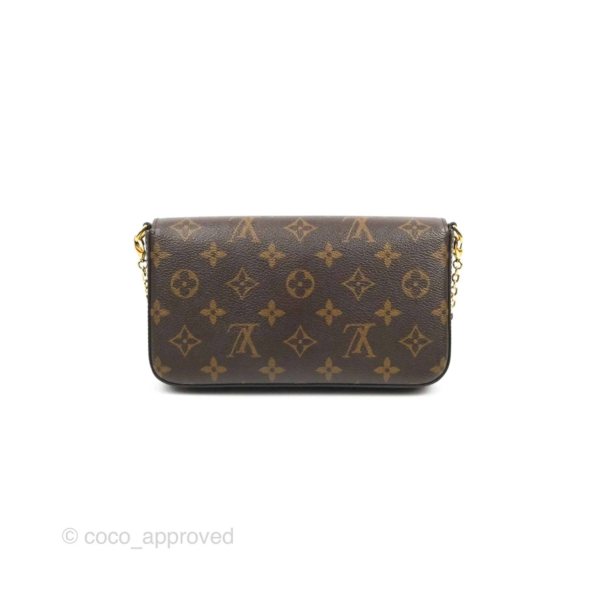 Louis Vuitton Flicie Pochette Monogram Canvas Fuchsia Pink