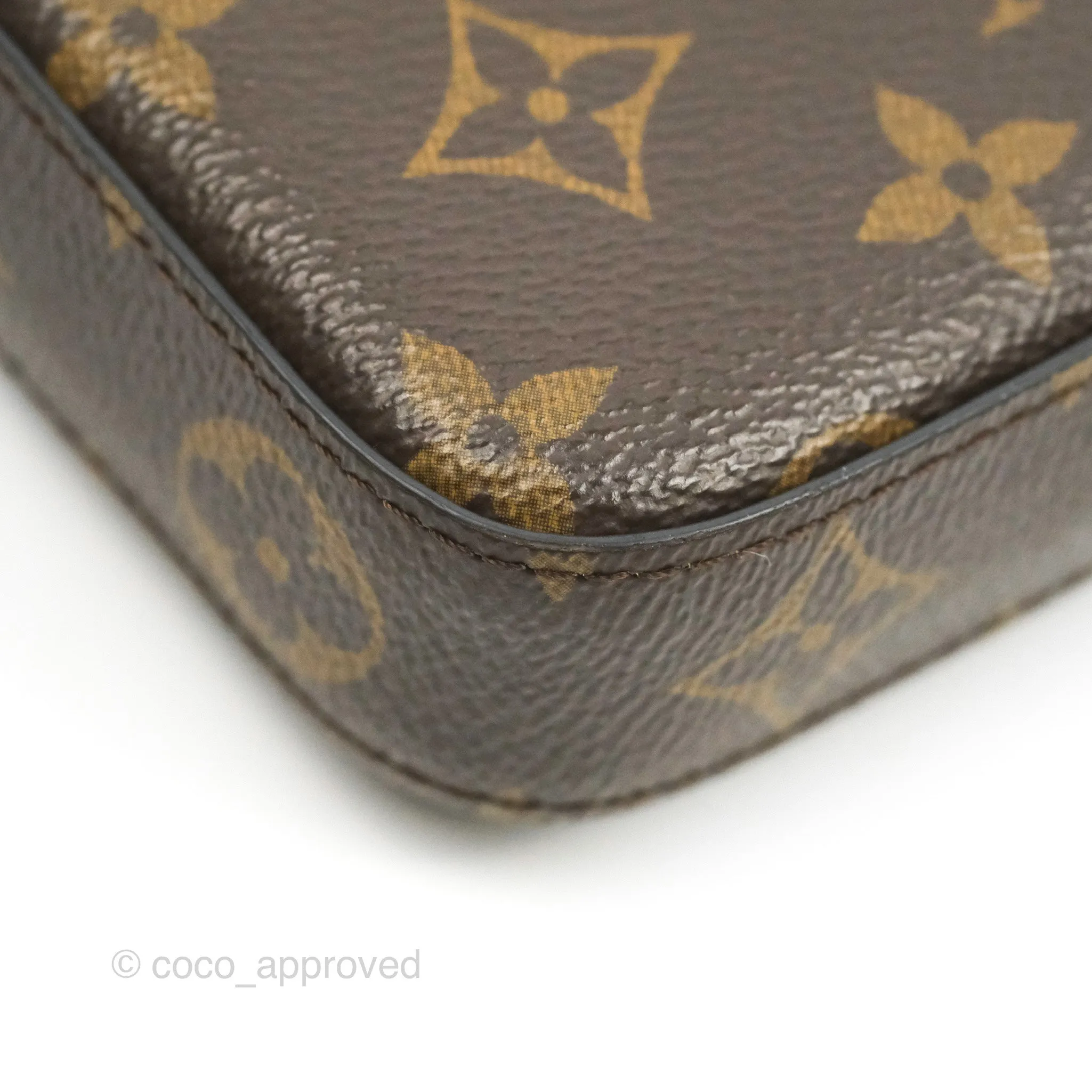 Louis Vuitton Flicie Pochette Monogram Canvas Fuchsia Pink