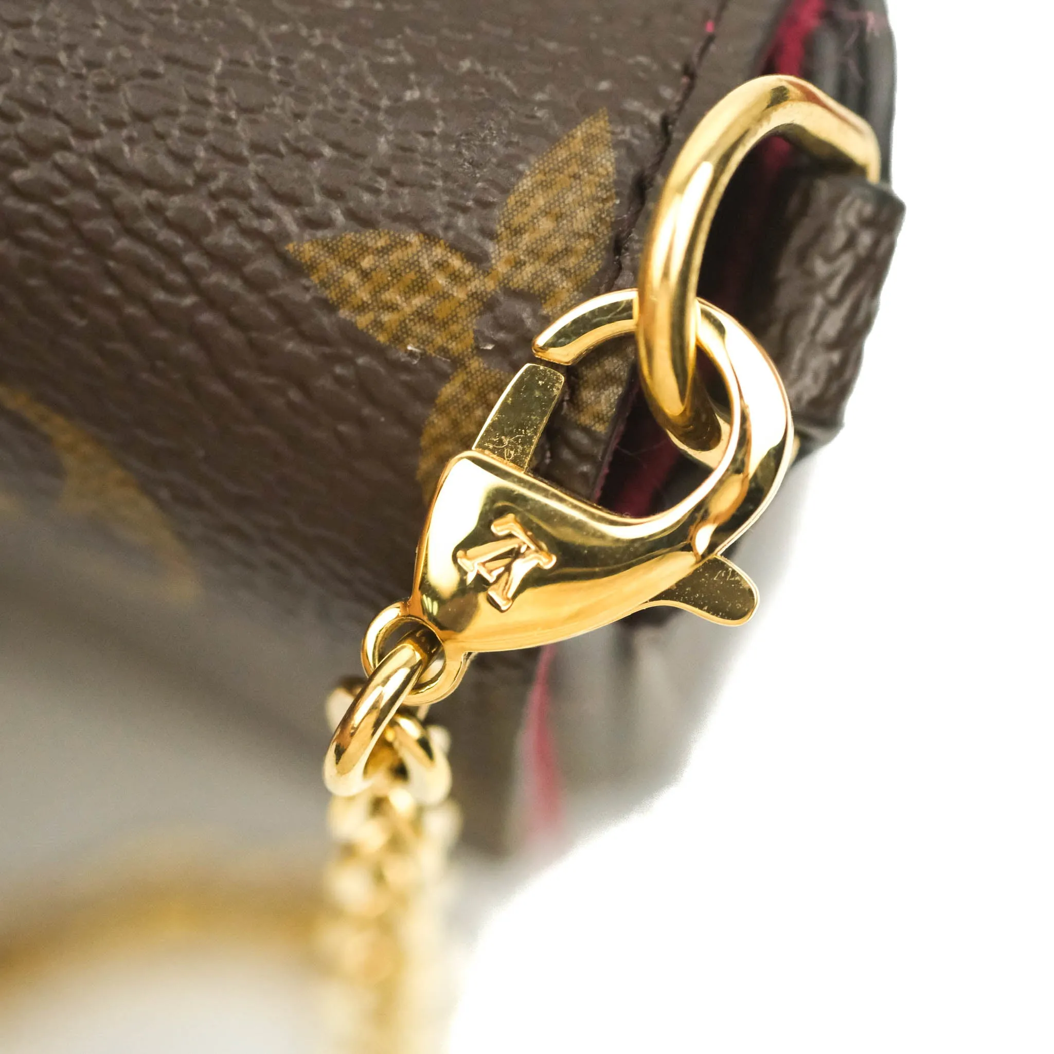 Louis Vuitton Flicie Pochette Monogram Canvas Fuchsia Pink