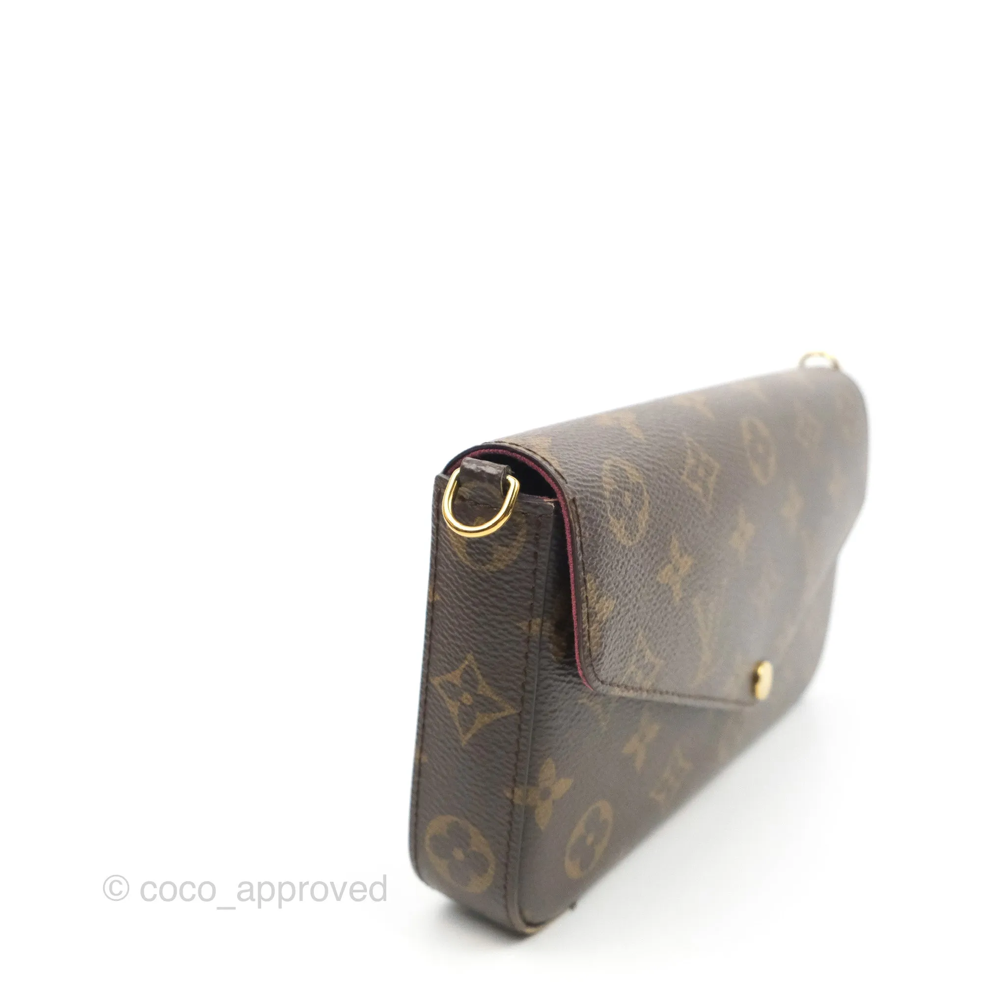 Louis Vuitton Flicie Pochette Monogram Canvas Fuchsia Pink
