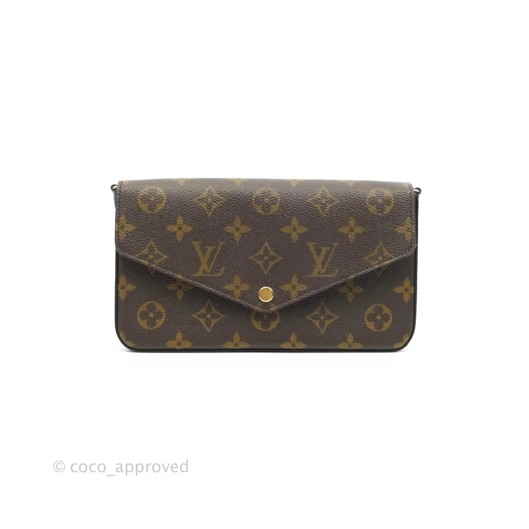 Louis Vuitton Flicie Pochette Monogram Canvas Fuchsia Pink