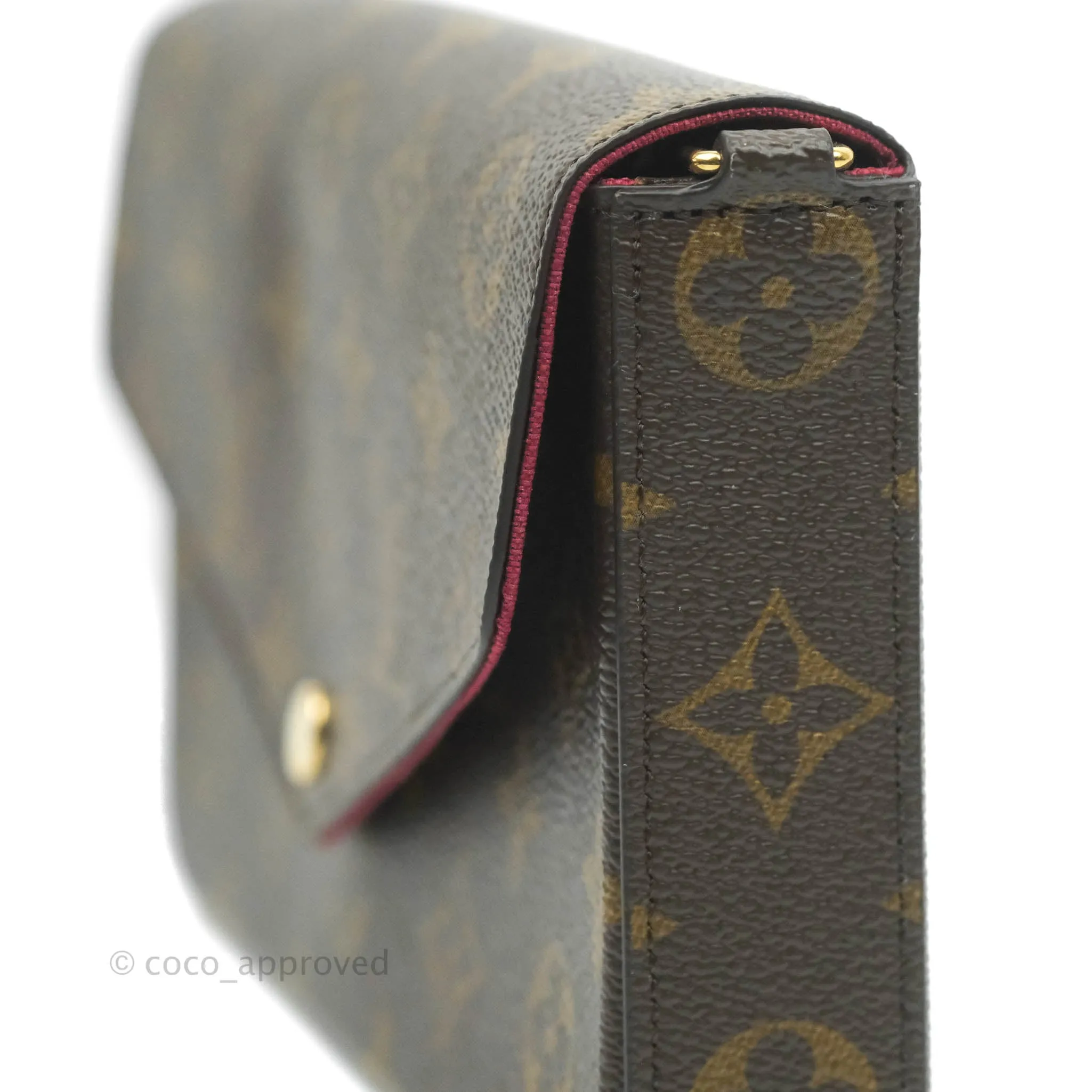 Louis Vuitton Flicie Pochette Monogram Canvas Fuchsia Pink