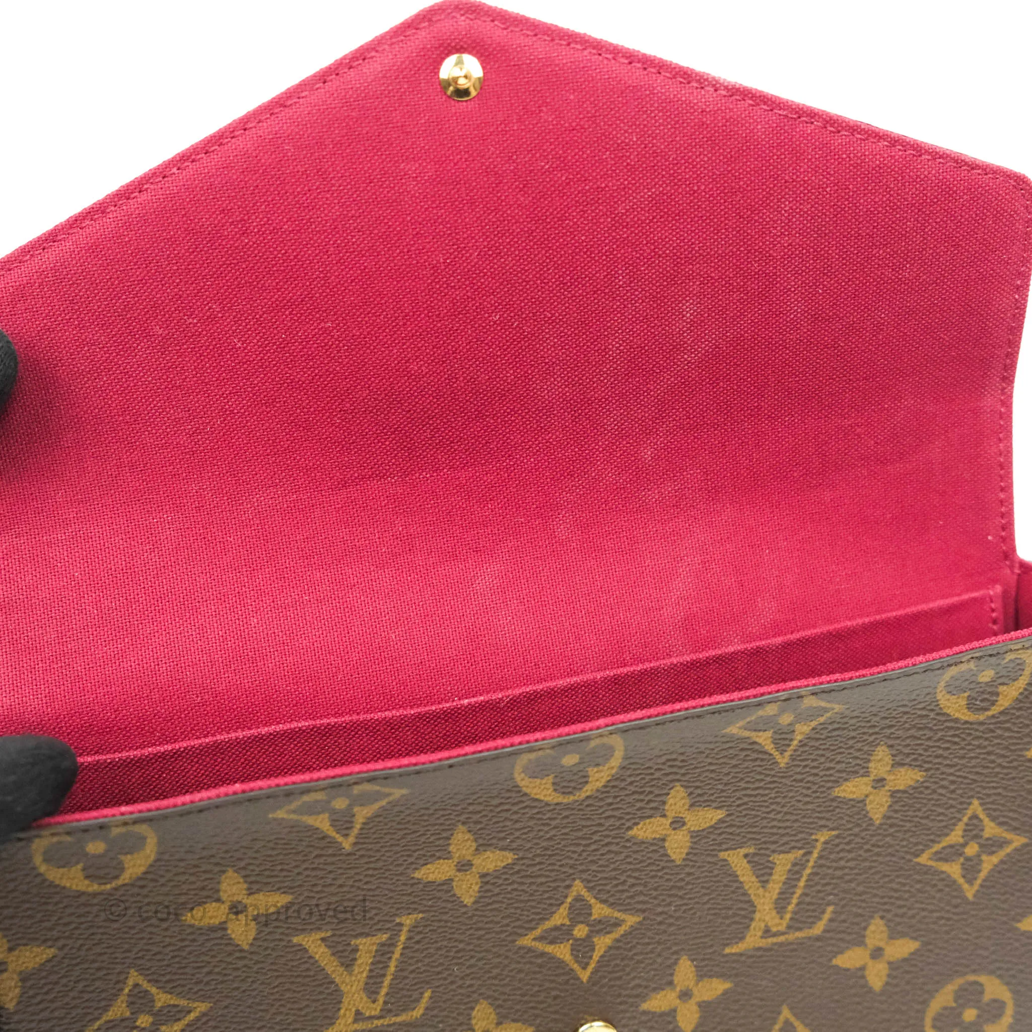 Louis Vuitton Flicie Pochette Monogram Canvas Fuchsia Pink