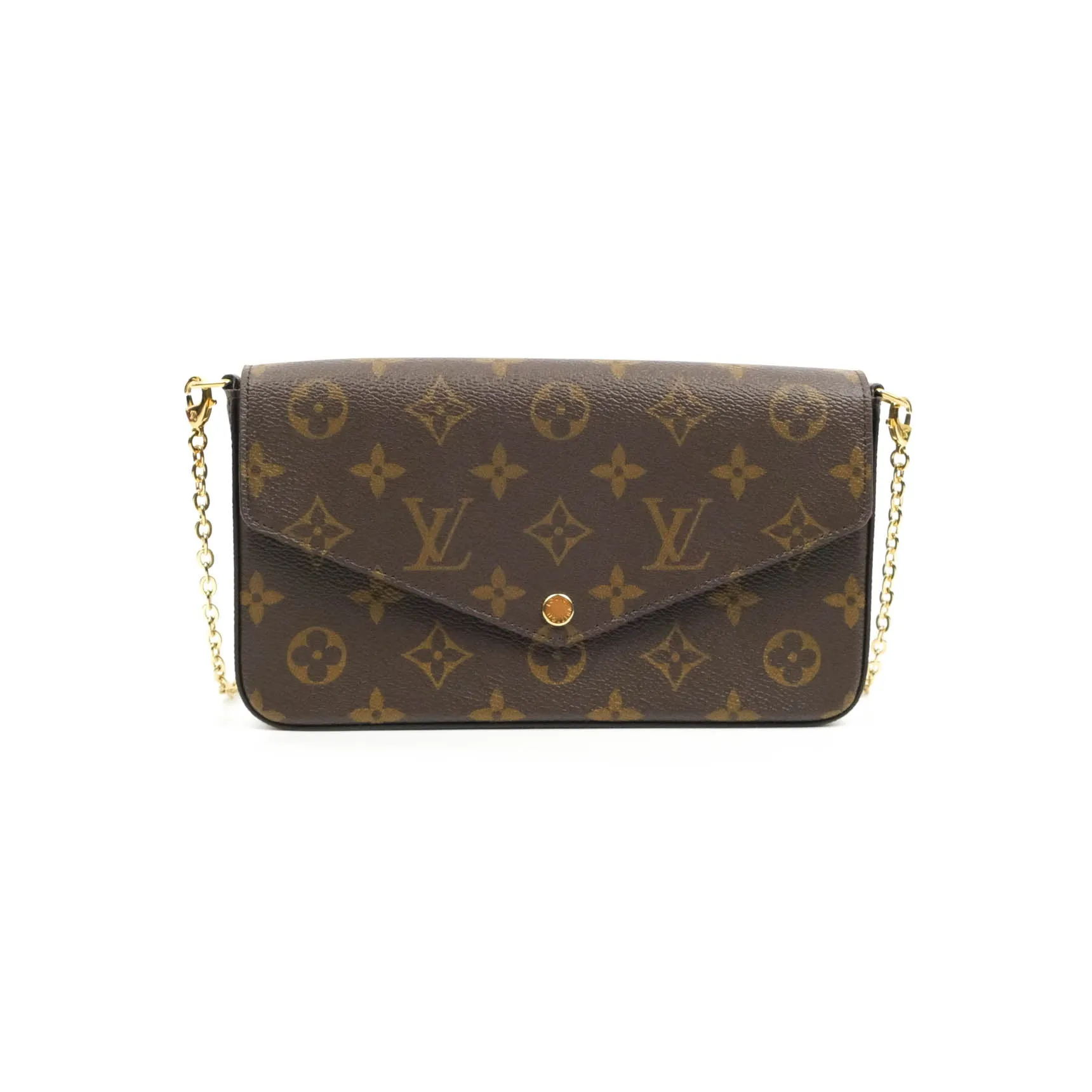 Louis Vuitton Flicie Pochette Monogram Canvas Fuchsia Pink
