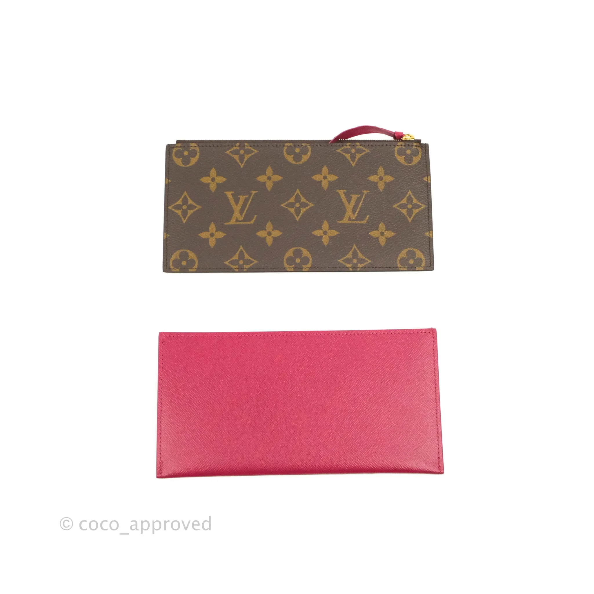 Louis Vuitton Flicie Pochette Monogram Canvas Fuchsia Pink