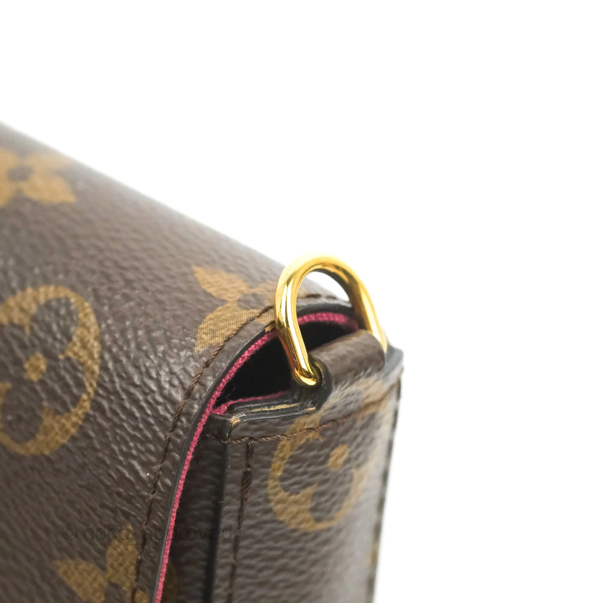 Louis Vuitton Flicie Pochette Monogram Canvas Fuchsia Pink