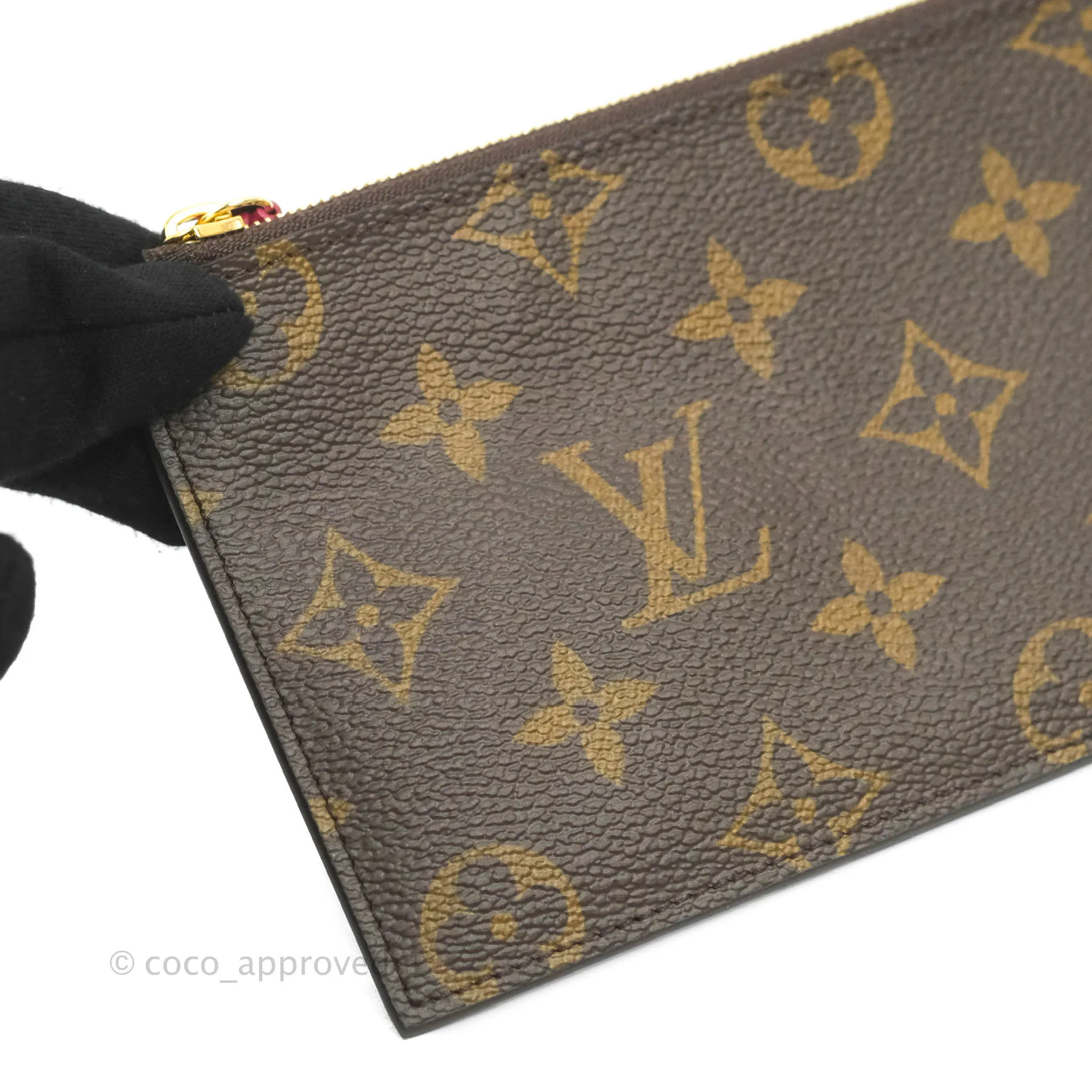 Louis Vuitton Flicie Pochette Monogram Canvas Fuchsia Pink