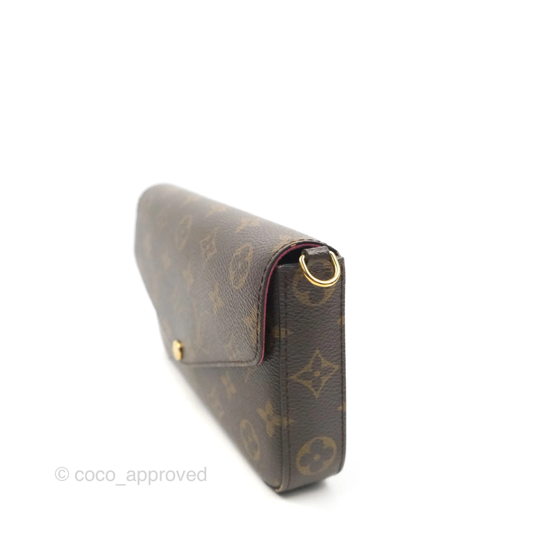 Louis Vuitton Flicie Pochette Monogram Canvas Fuchsia Pink