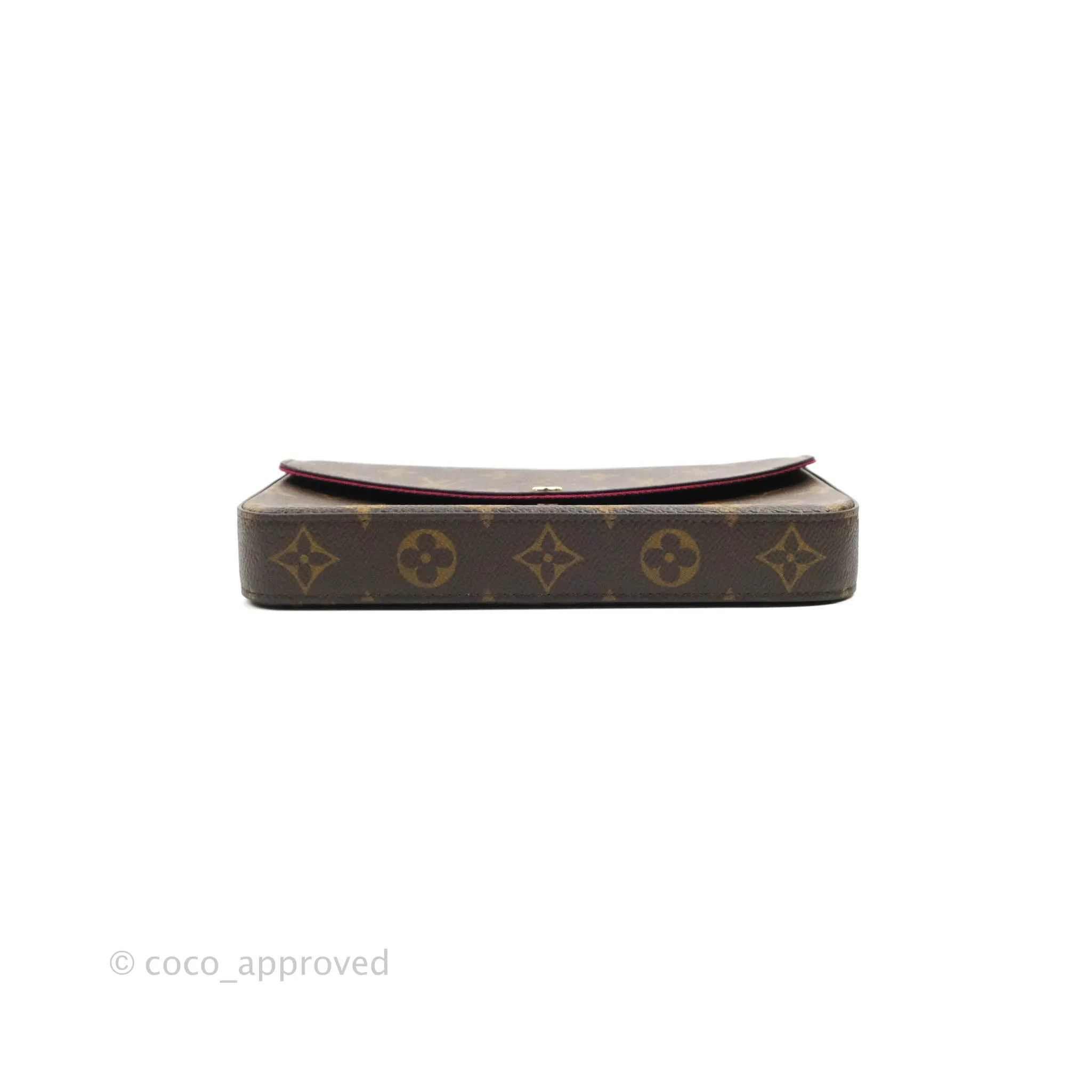 Louis Vuitton Flicie Pochette Monogram Canvas Fuchsia Pink