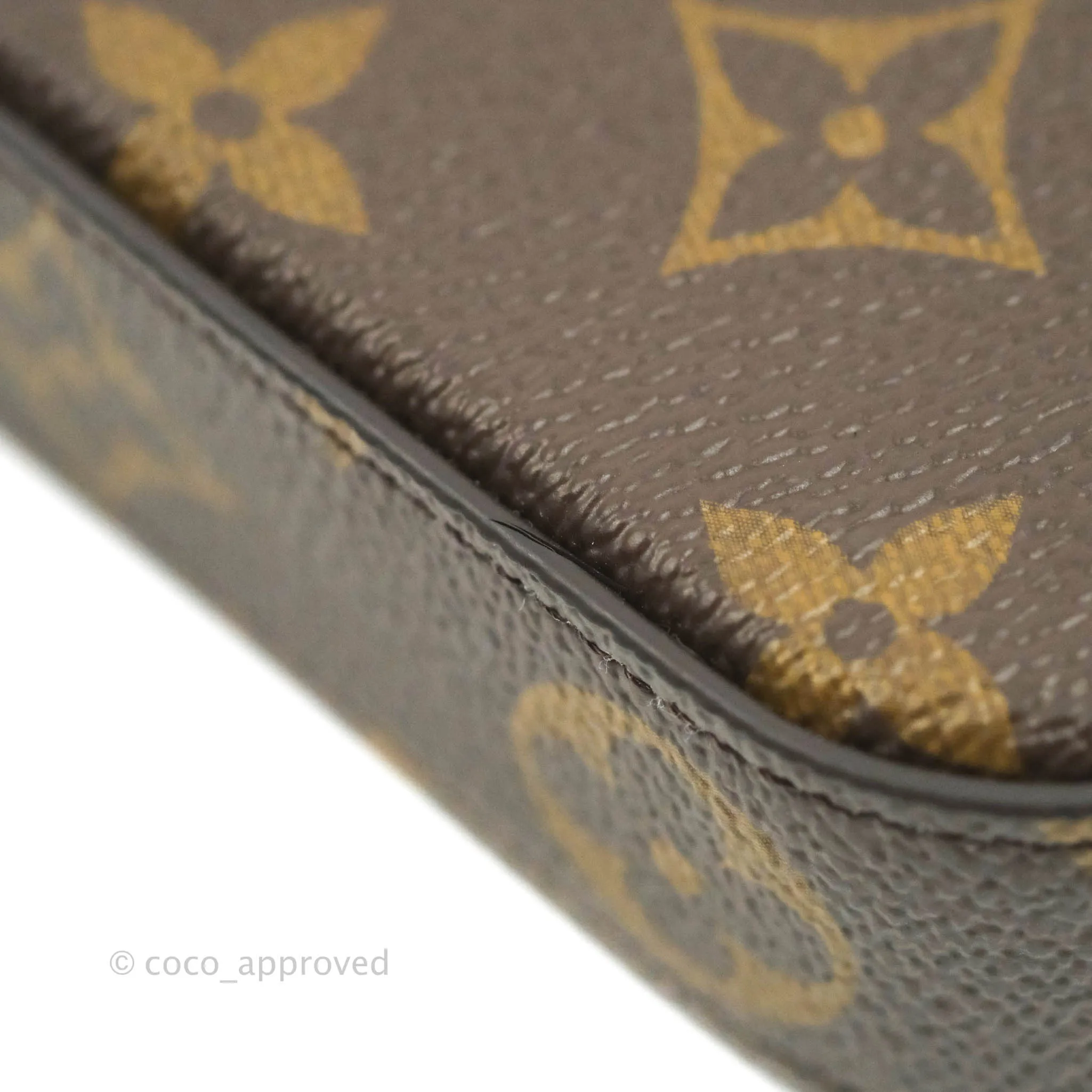Louis Vuitton Flicie Pochette Monogram Canvas Fuchsia Pink