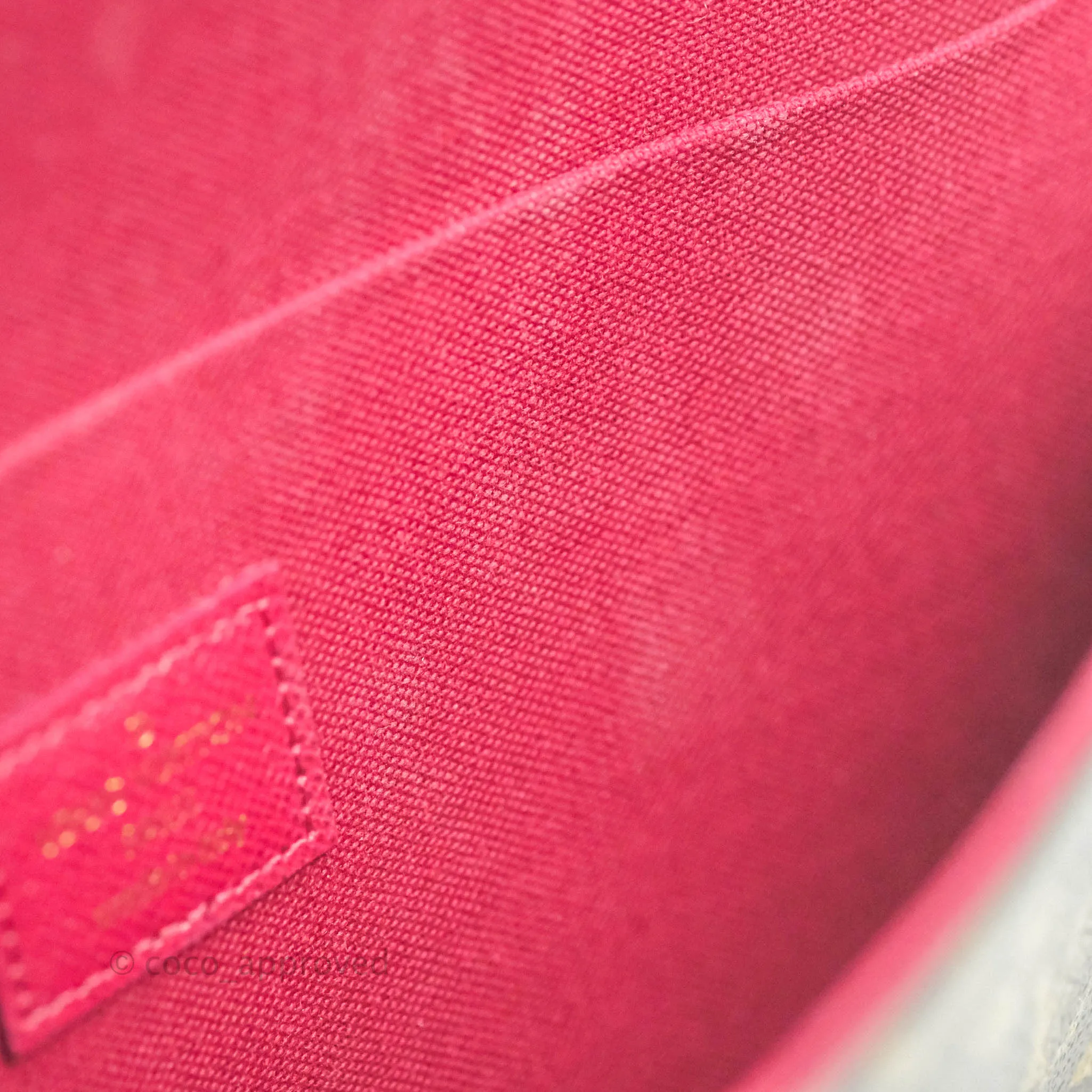 Louis Vuitton Flicie Pochette Monogram Canvas Fuchsia Pink