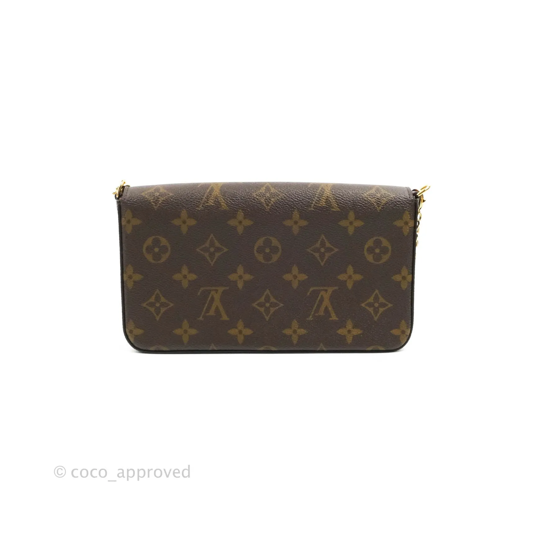 Louis Vuitton Flicie Pochette Monogram Canvas Fuchsia Pink