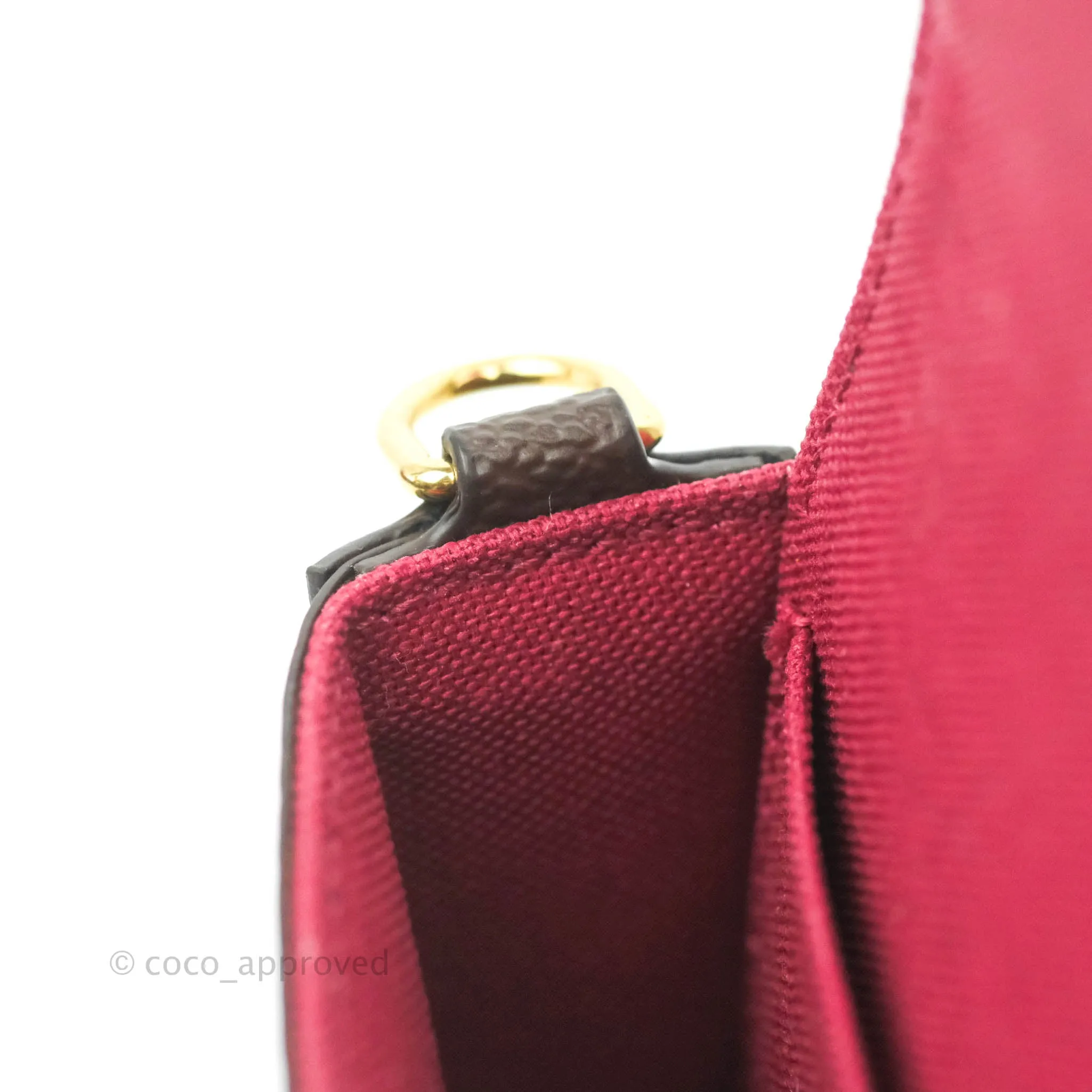 Louis Vuitton Flicie Pochette Monogram Canvas Fuchsia Pink