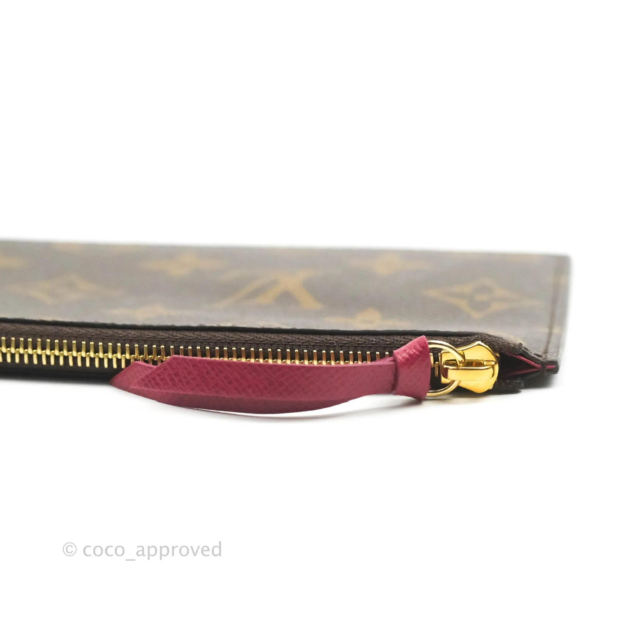 Louis Vuitton Flicie Pochette Monogram Canvas Fuchsia Pink