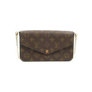 Louis Vuitton Flicie Pochette Monogram Canvas Fuchsia Pink
