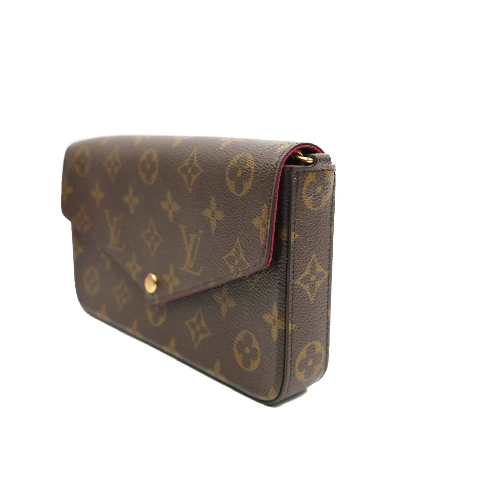 Louis Vuitton Flicie Pochette Monogram Canvas Fuchsia Pink