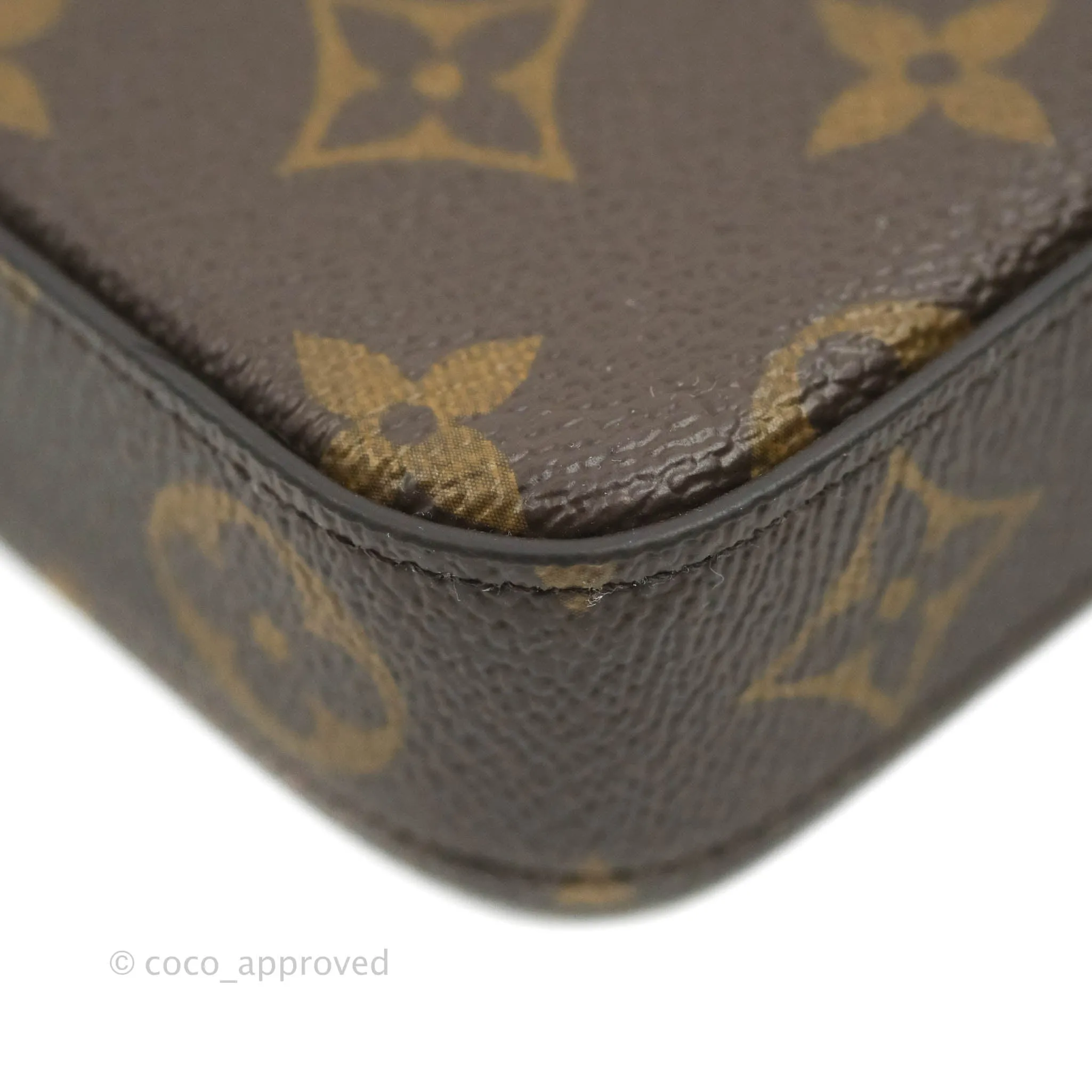 Louis Vuitton Flicie Pochette Monogram Canvas Fuchsia Pink