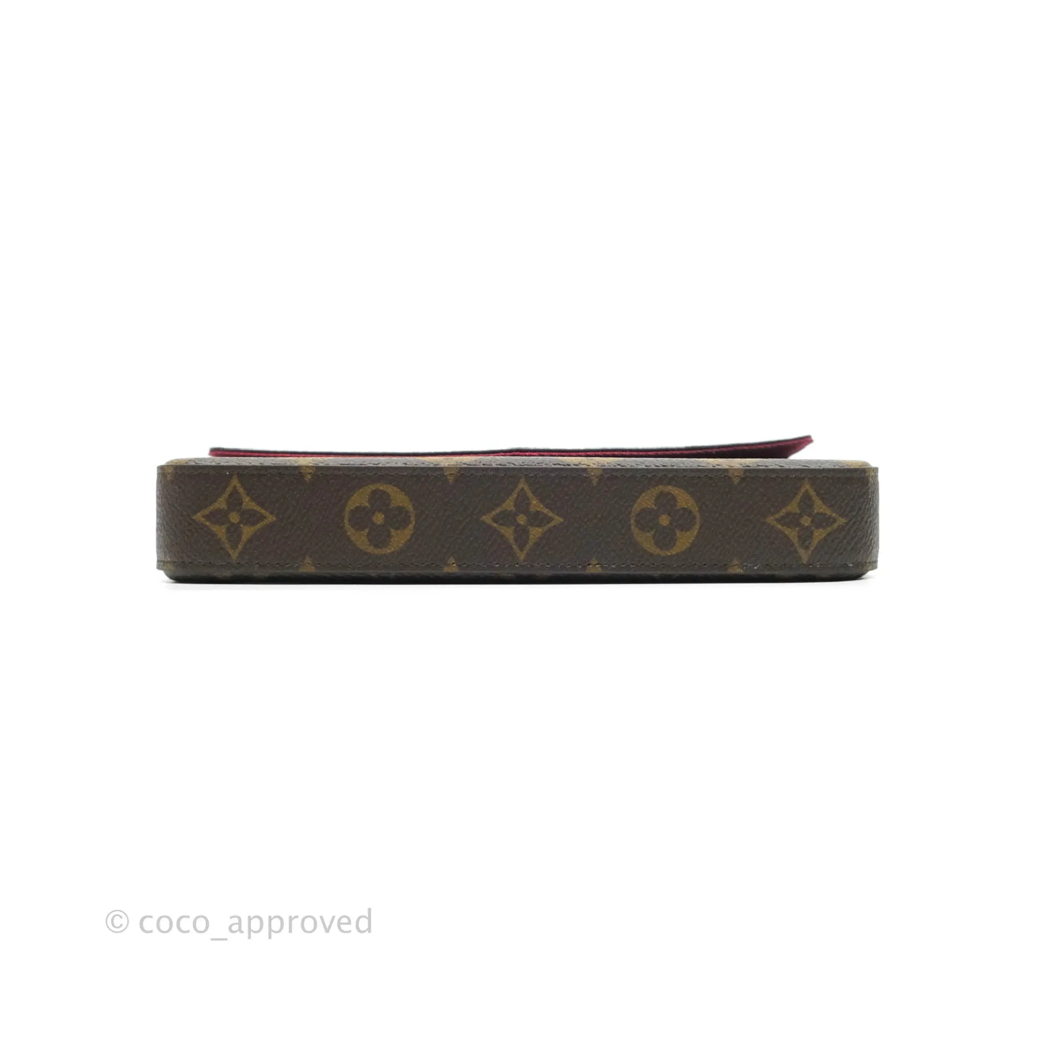 Louis Vuitton Flicie Pochette Monogram Canvas Fuchsia Pink