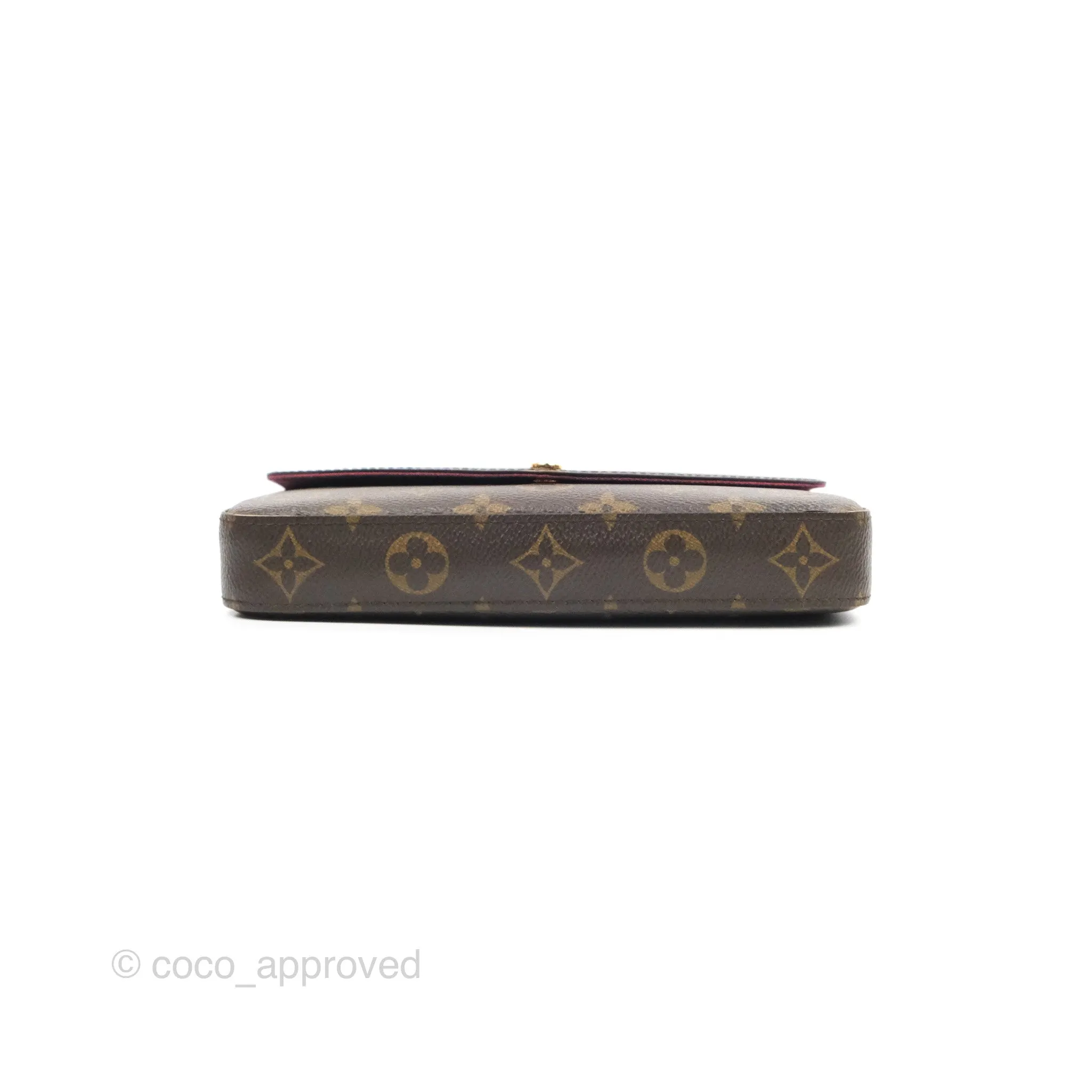Louis Vuitton Flicie Pochette Monogram Canvas Fuchsia Pink