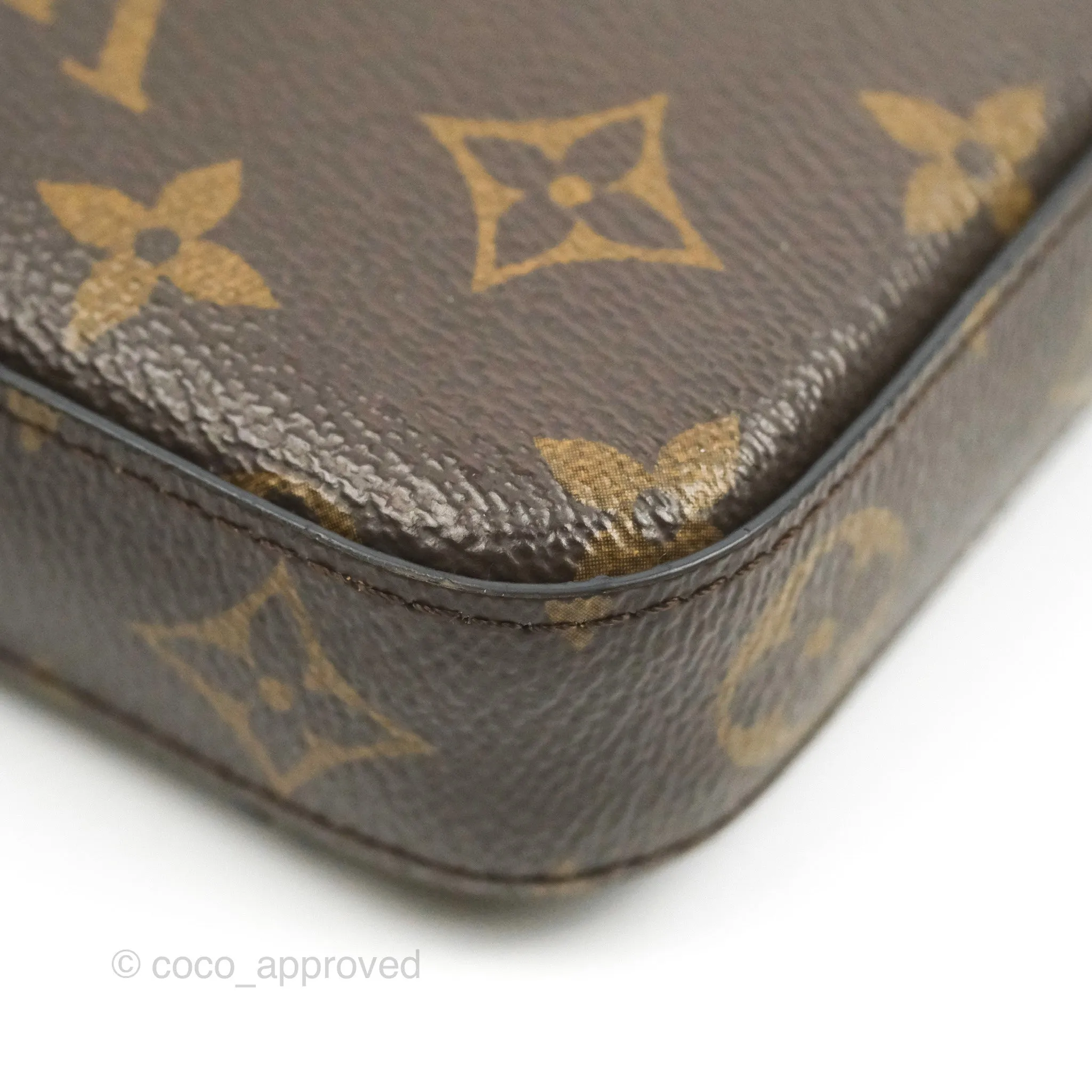 Louis Vuitton Flicie Pochette Monogram Canvas Fuchsia Pink