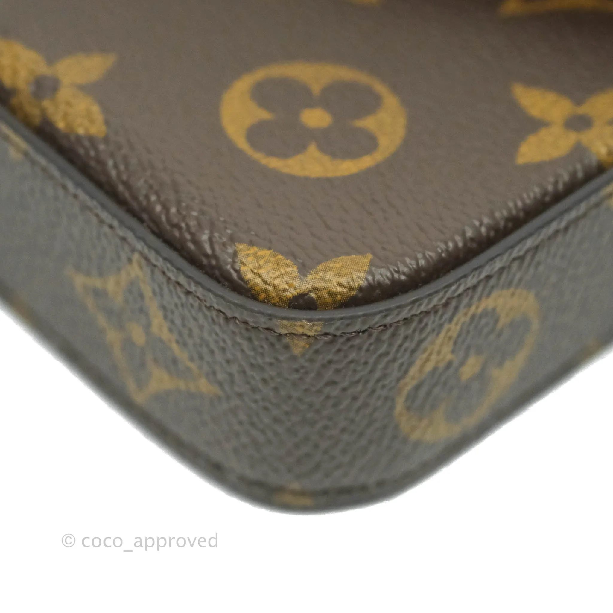 Louis Vuitton Flicie Pochette Monogram Canvas Fuchsia Pink