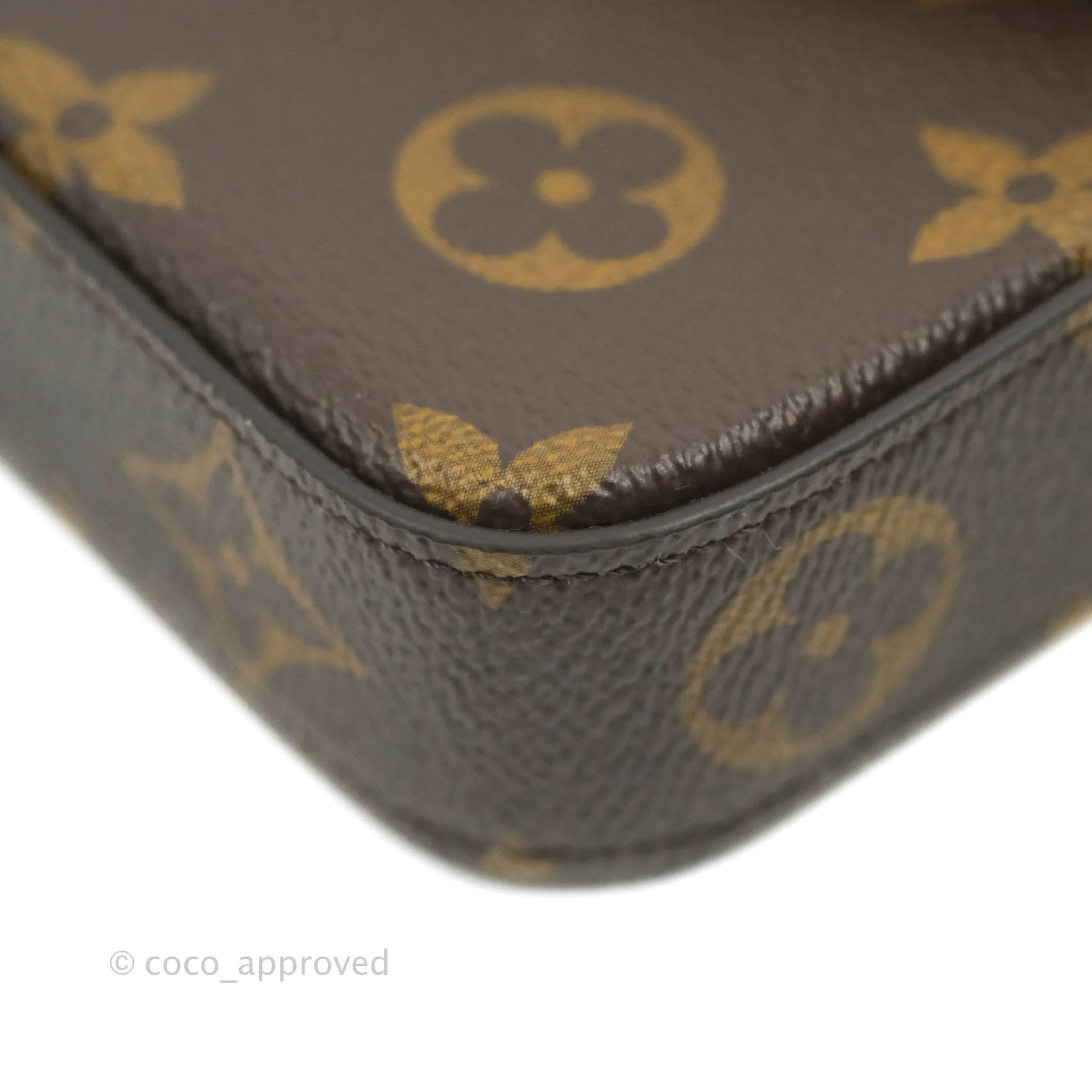 Louis Vuitton Flicie Pochette Monogram Canvas Fuchsia Pink