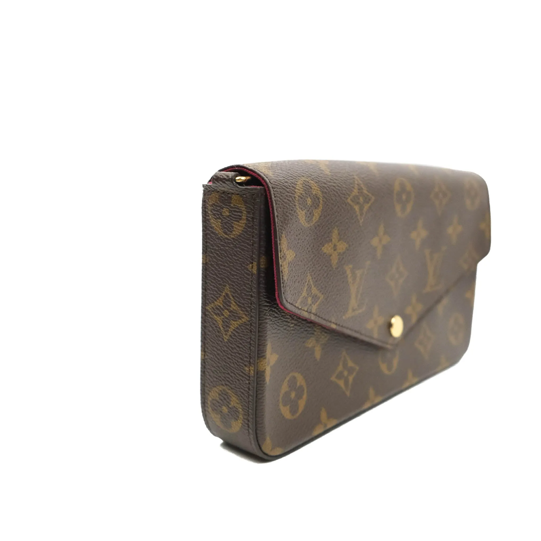 Louis Vuitton Flicie Pochette Monogram Canvas Fuchsia Pink