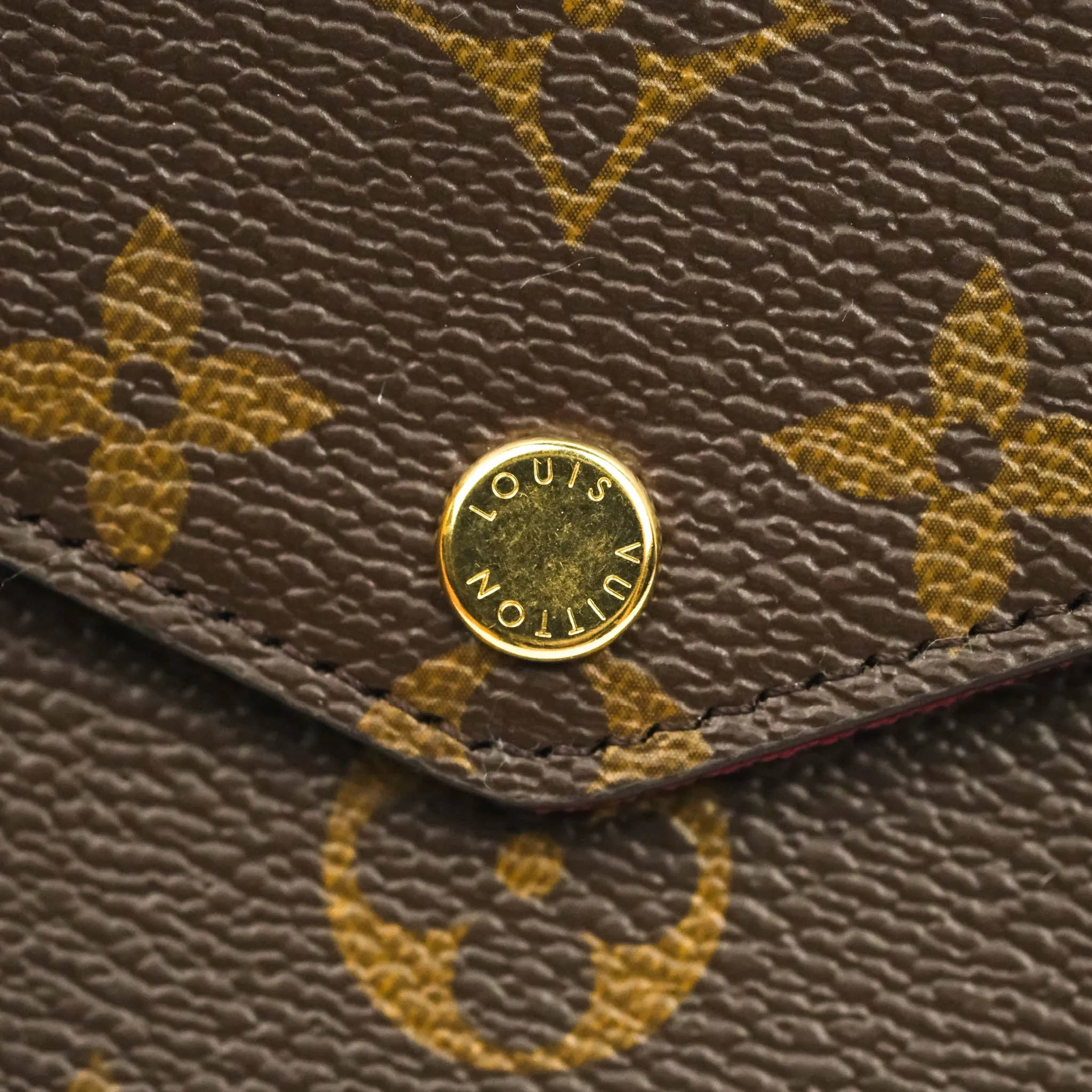 Louis Vuitton Flicie Pochette Monogram Canvas Fuchsia Pink