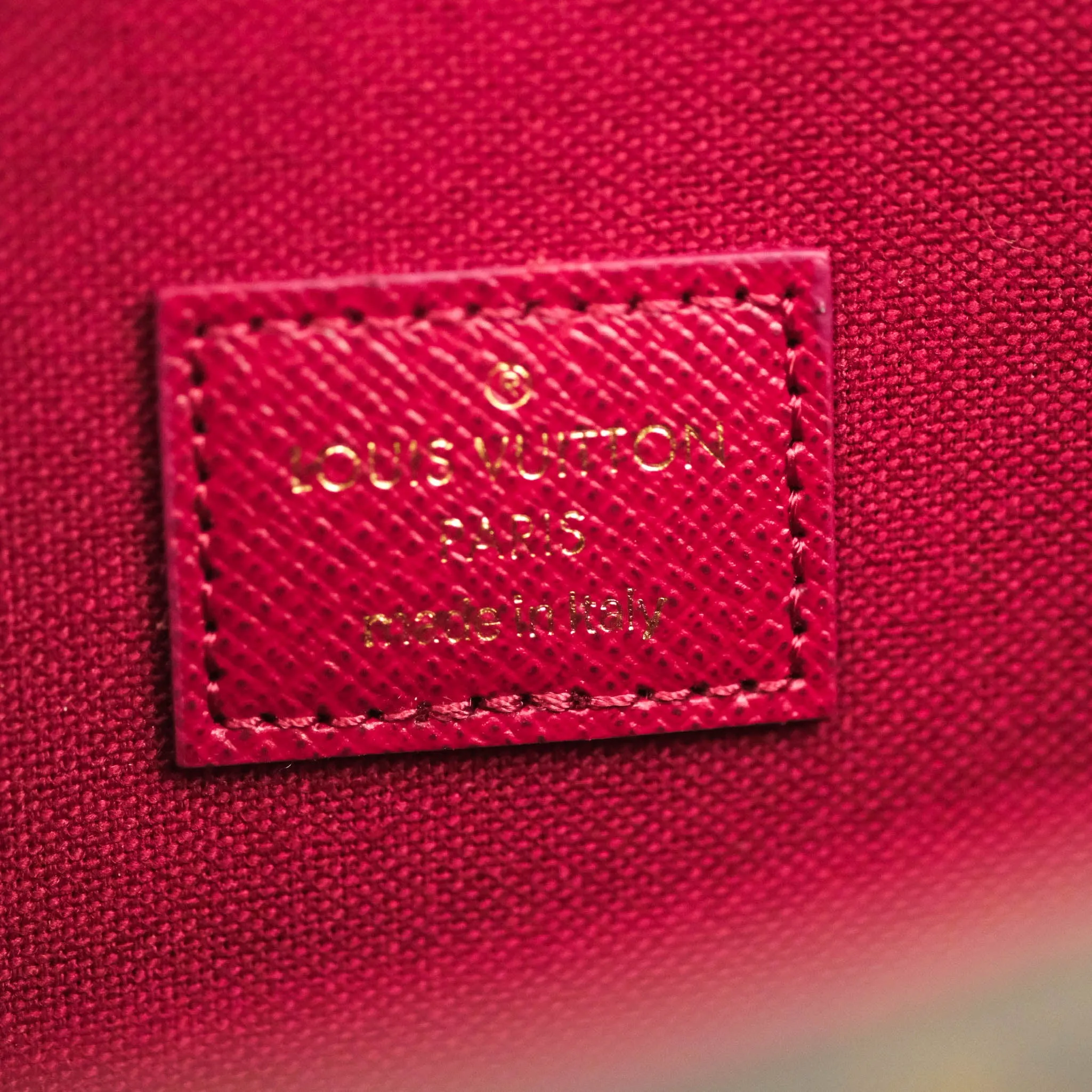 Louis Vuitton Flicie Pochette Monogram Canvas Fuchsia Pink