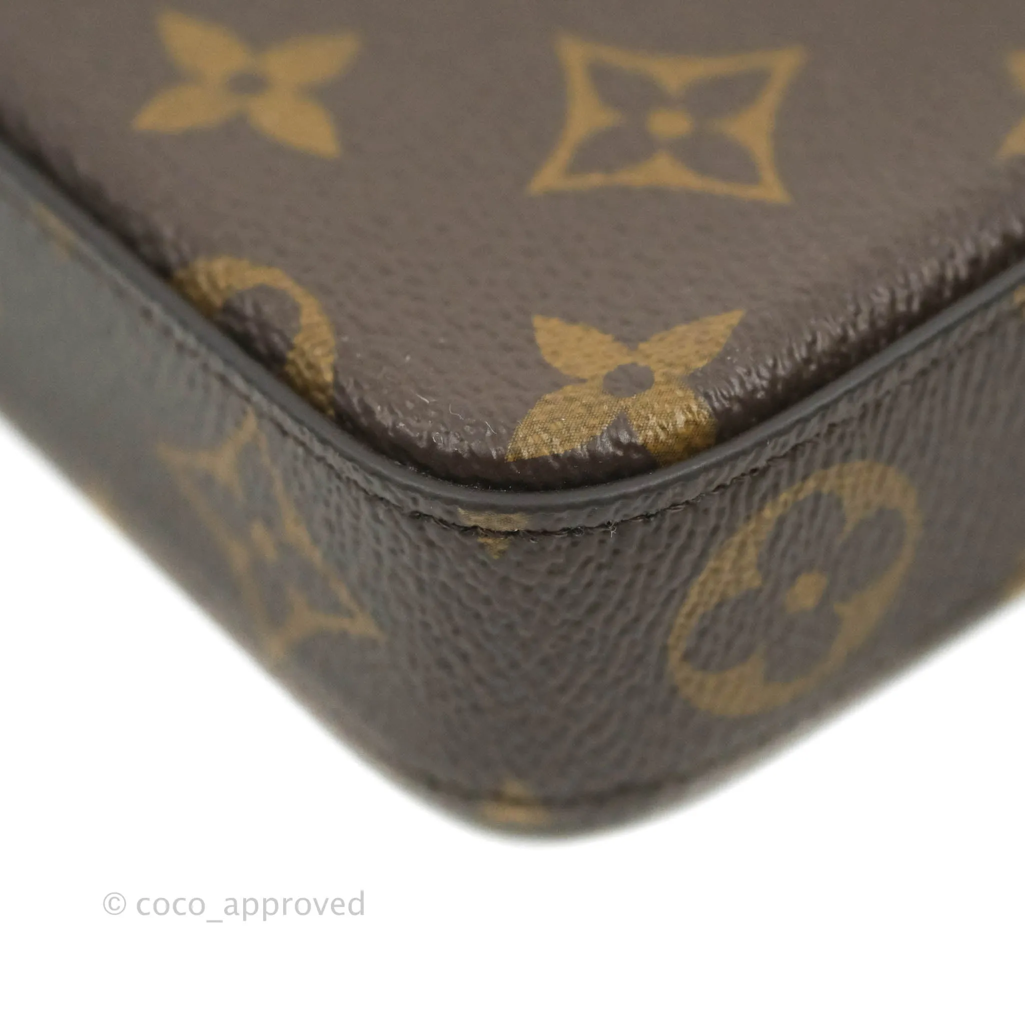 Louis Vuitton Flicie Pochette Monogram Canvas Fuchsia Pink