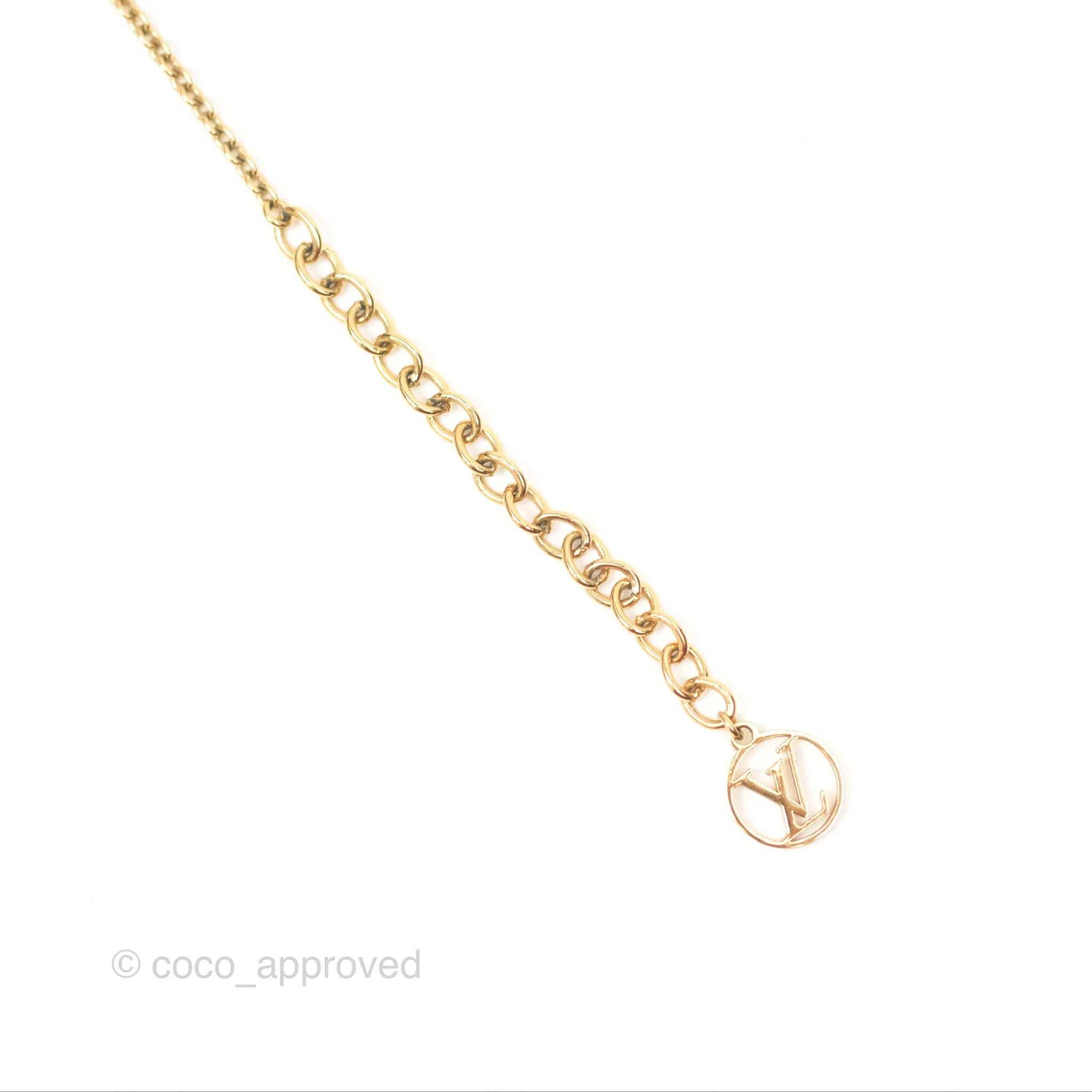 Louis Vuitton Iconic Necklace Gold Hardware