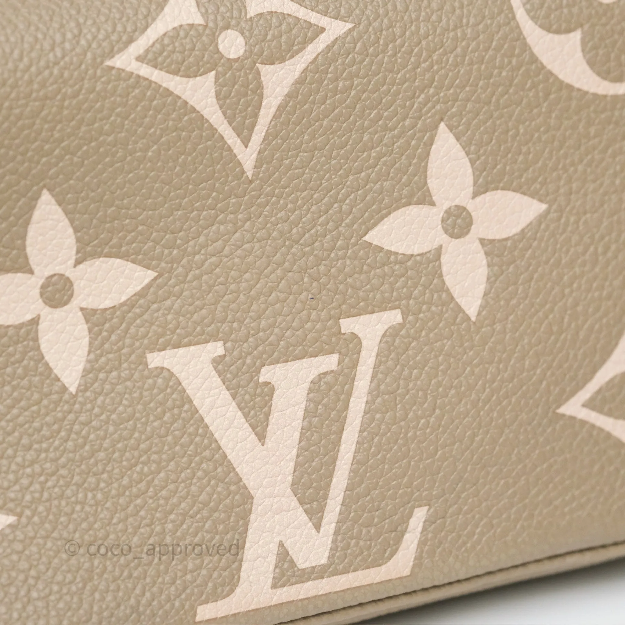 Louis Vuitton Ivy Wallet on Chain Monogram Empreinte Dove/Cream