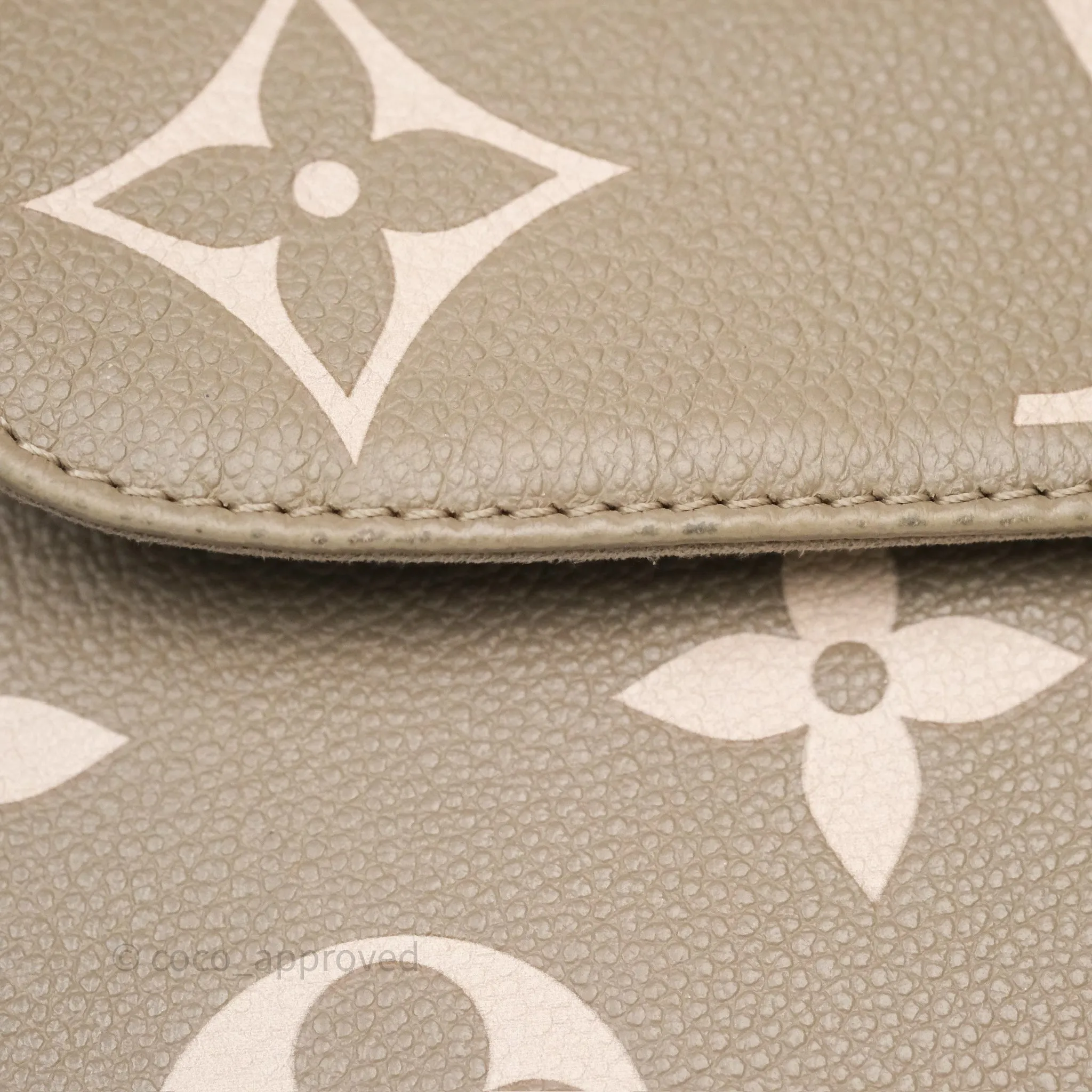 Louis Vuitton Ivy Wallet on Chain Monogram Empreinte Dove/Cream