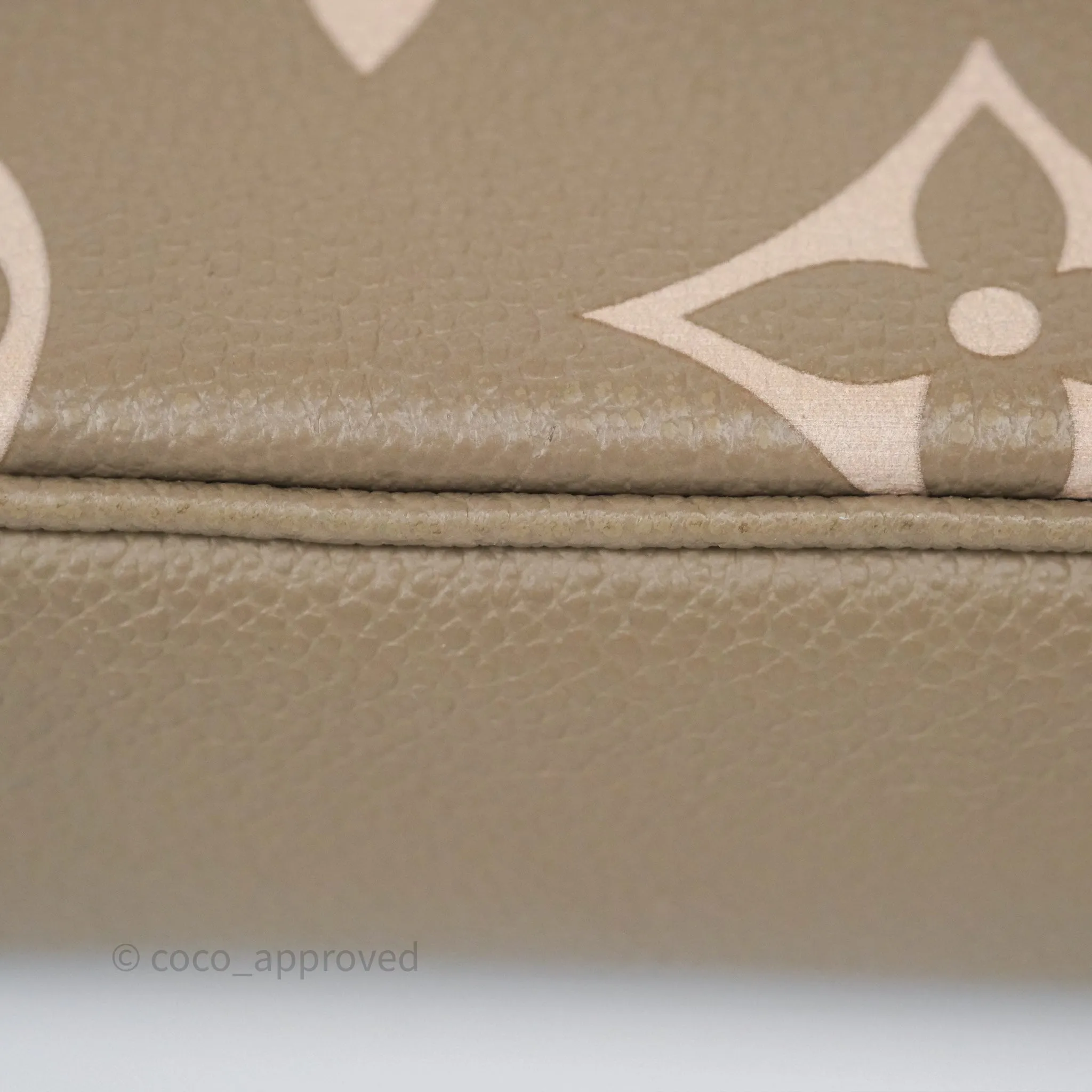 Louis Vuitton Ivy Wallet on Chain Monogram Empreinte Dove/Cream