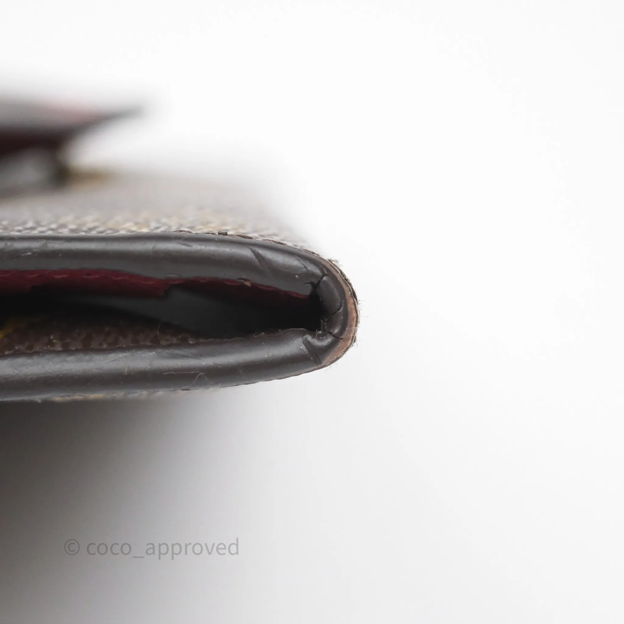 Louis Vuitton Josephine Wallet Monogram Canvas Fuchsia