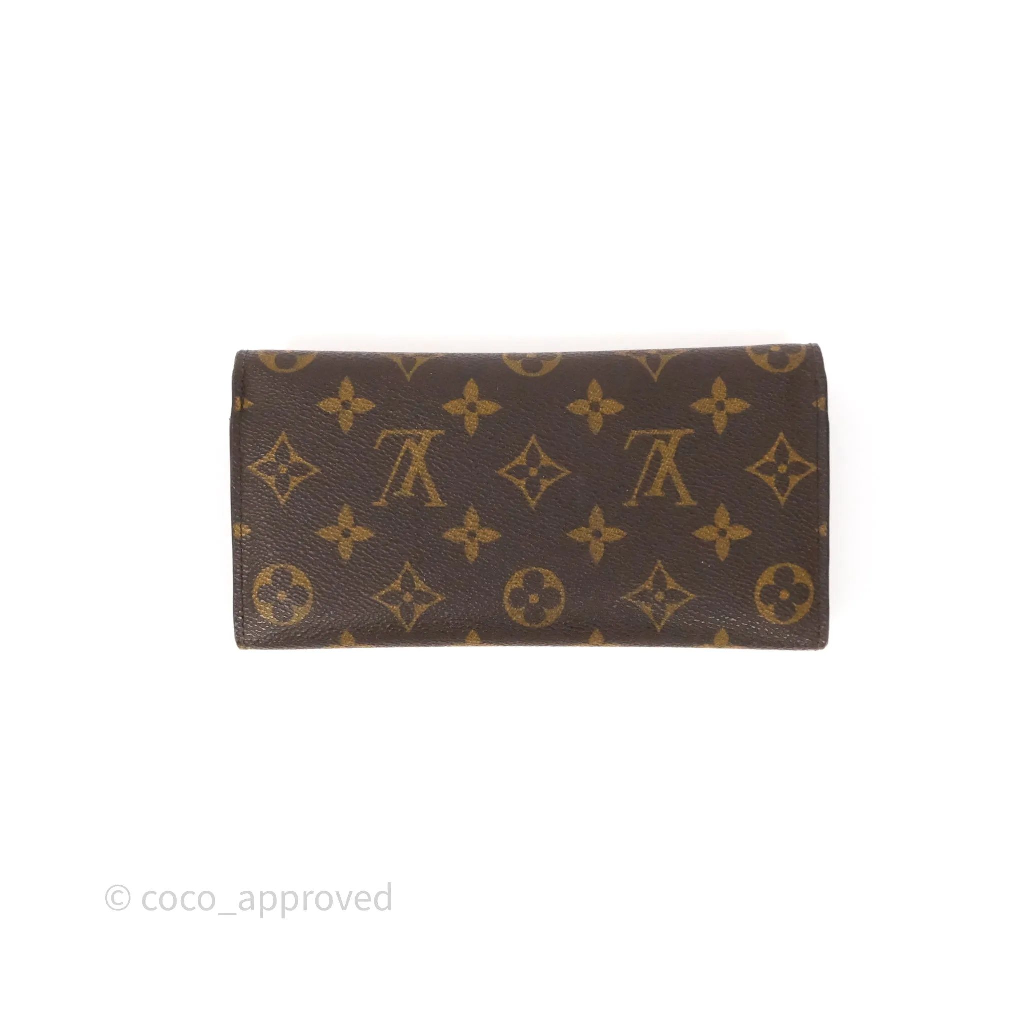 Louis Vuitton Josephine Wallet Monogram Canvas Fuchsia