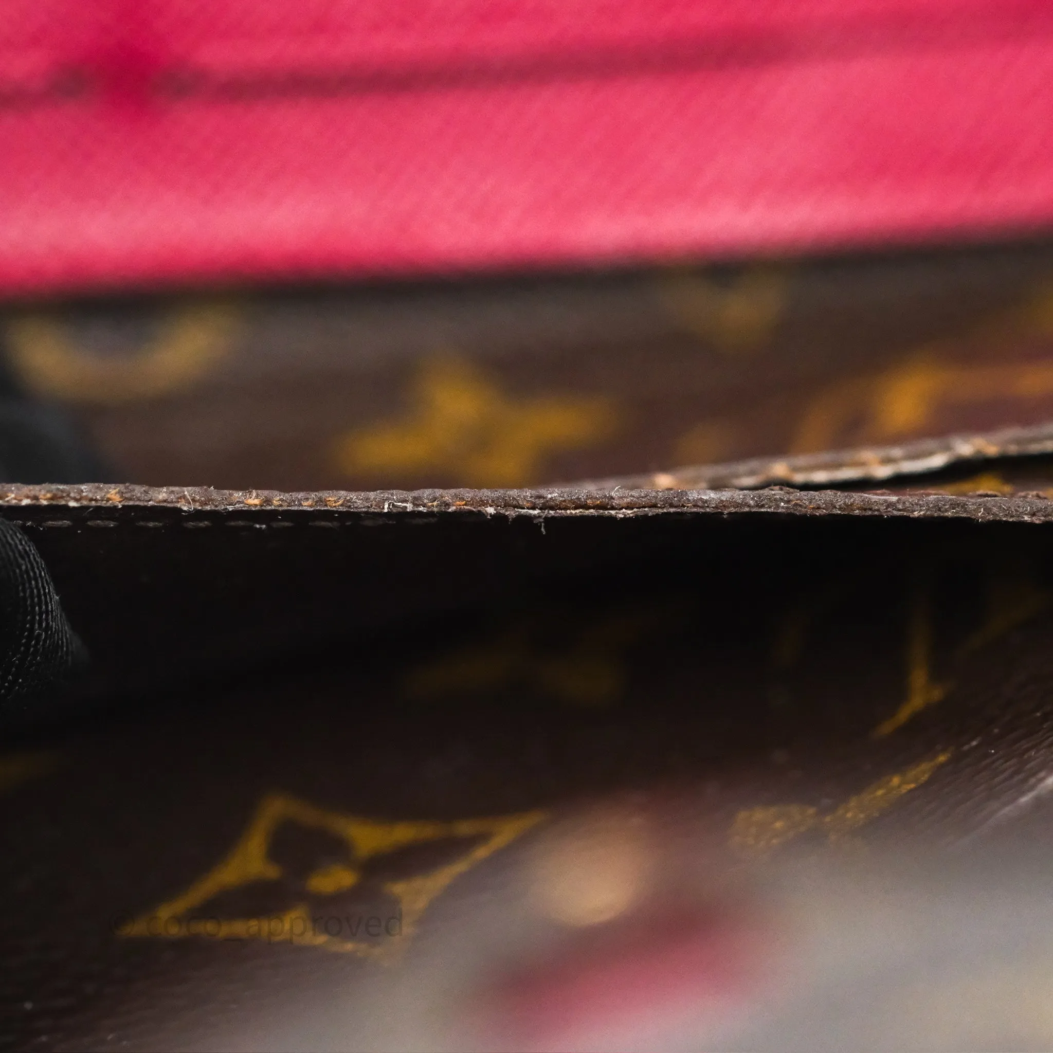 Louis Vuitton Josephine Wallet Monogram Canvas Fuchsia