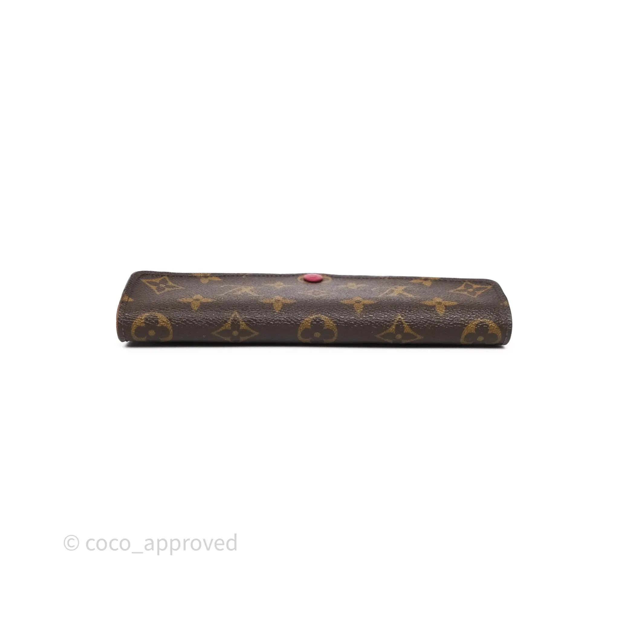 Louis Vuitton Josephine Wallet Monogram Canvas Fuchsia