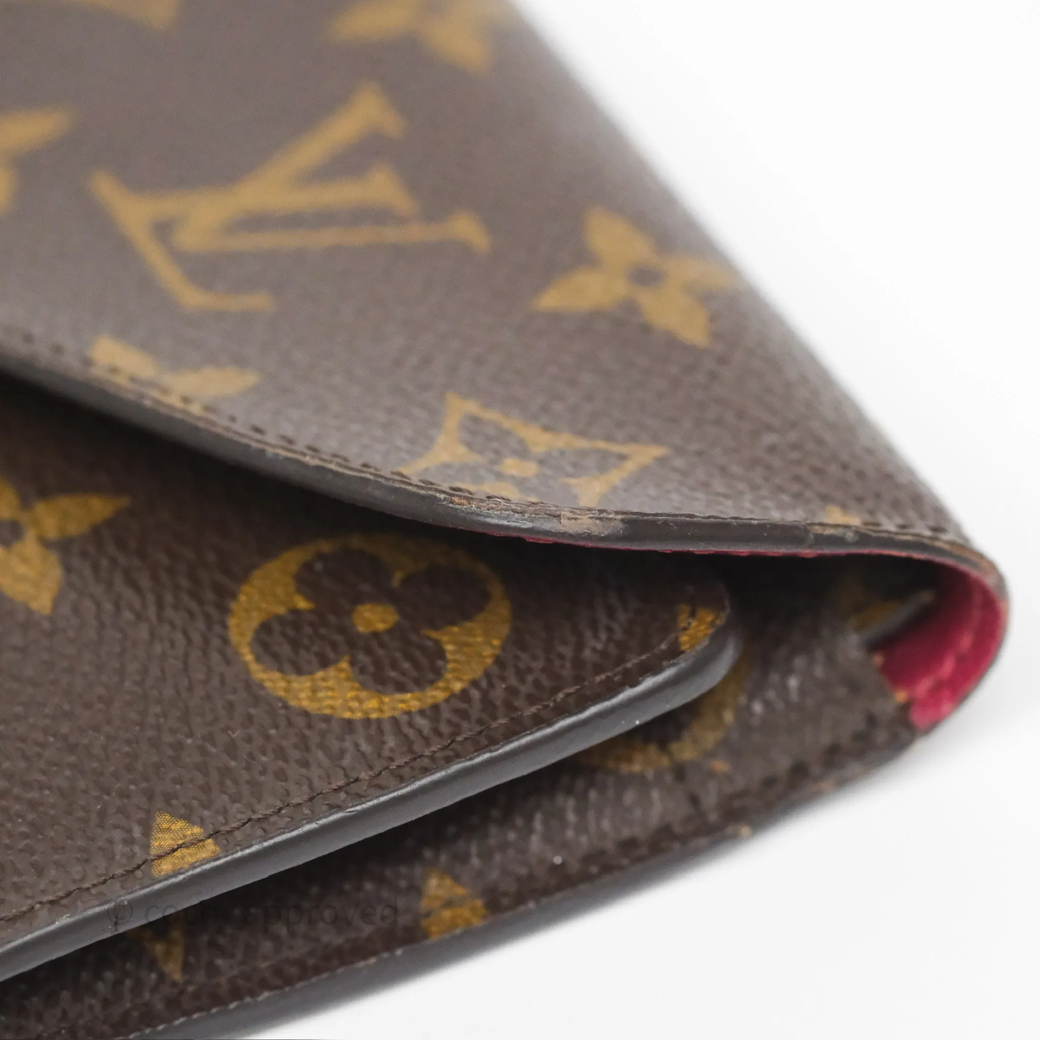 Louis Vuitton Josephine Wallet Monogram Canvas Fuchsia
