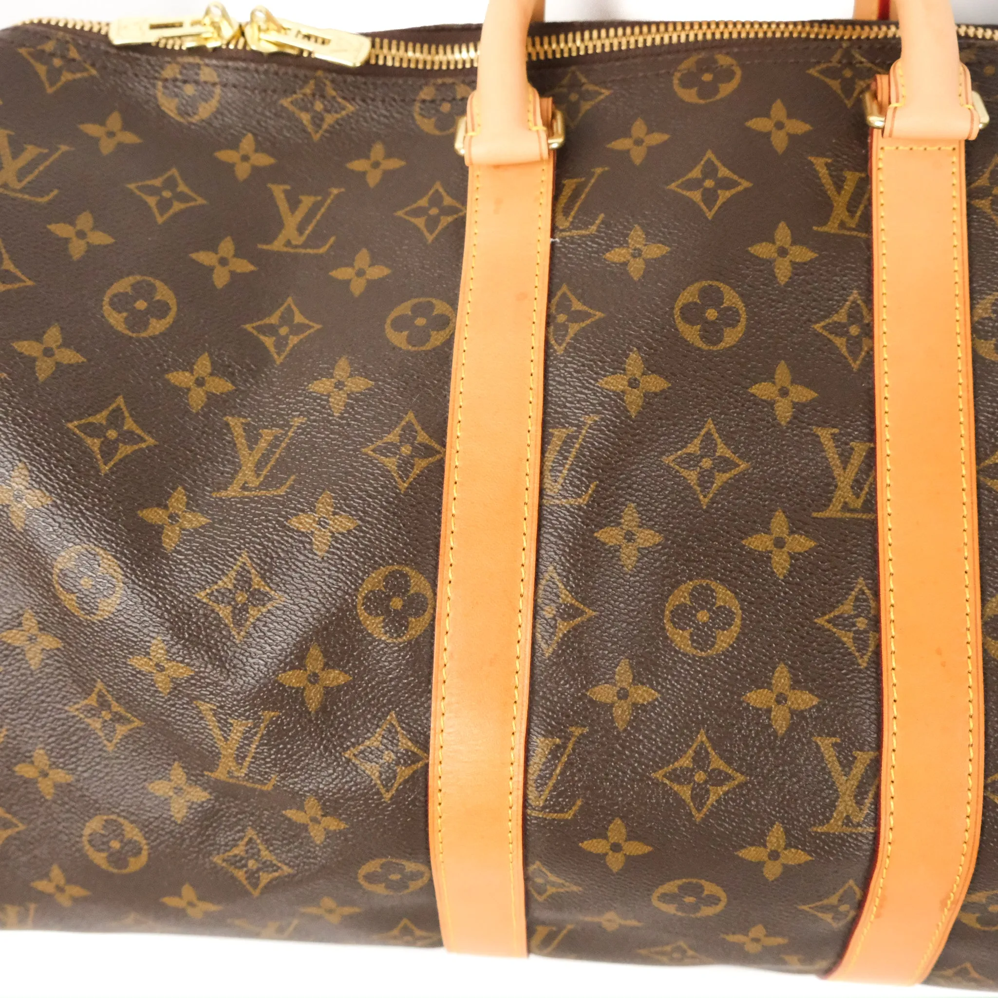 Louis Vuitton Keepall Duffle Bag 45 Monogram Canvas