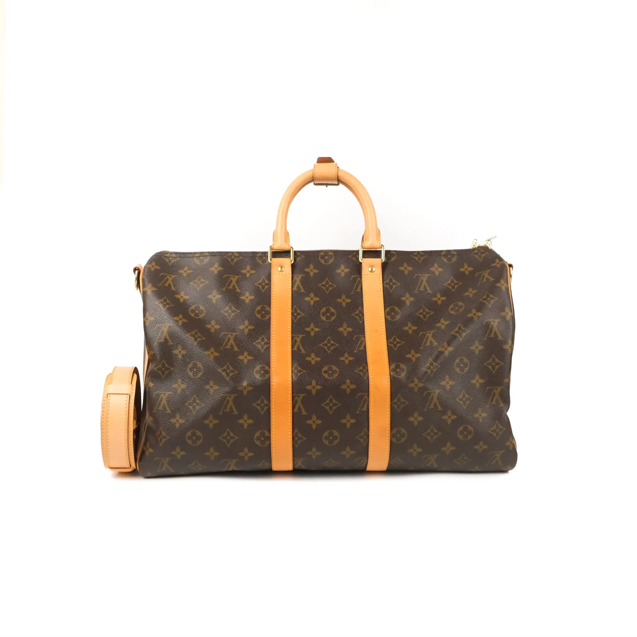 Louis Vuitton Keepall Duffle Bag 45 Monogram Canvas