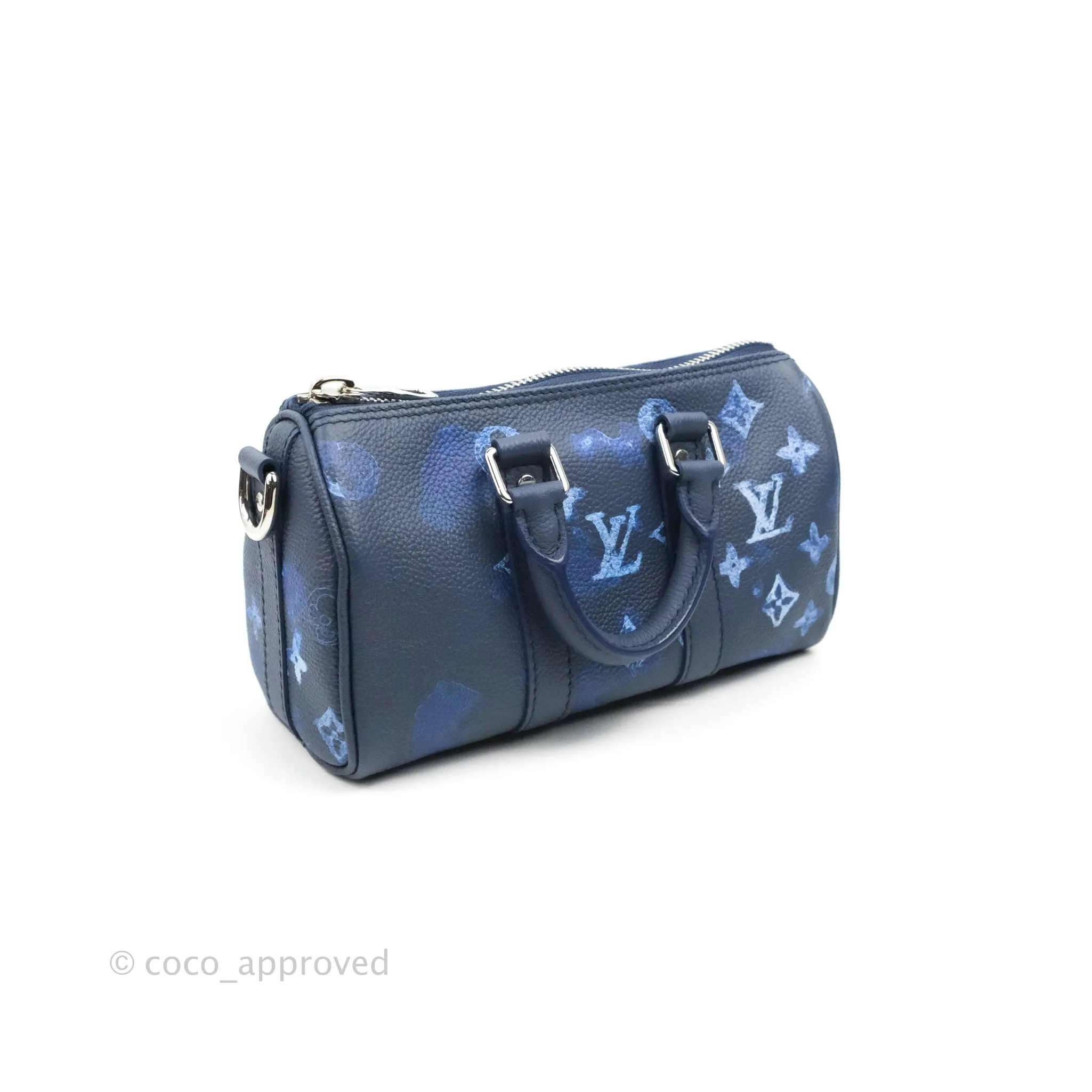 Louis Vuitton Keepall XS Monogram Watercolor Ink Blue