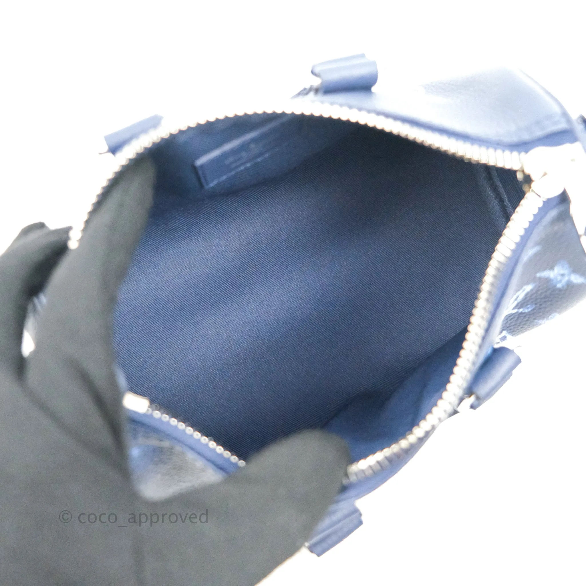 Louis Vuitton Keepall XS Monogram Watercolor Ink Blue